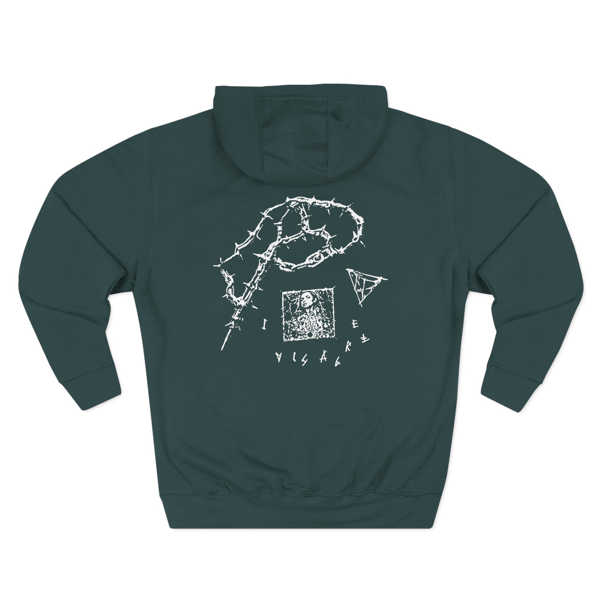 Poppy Disagree Three-Panel Fleece Hoodie - Image 6