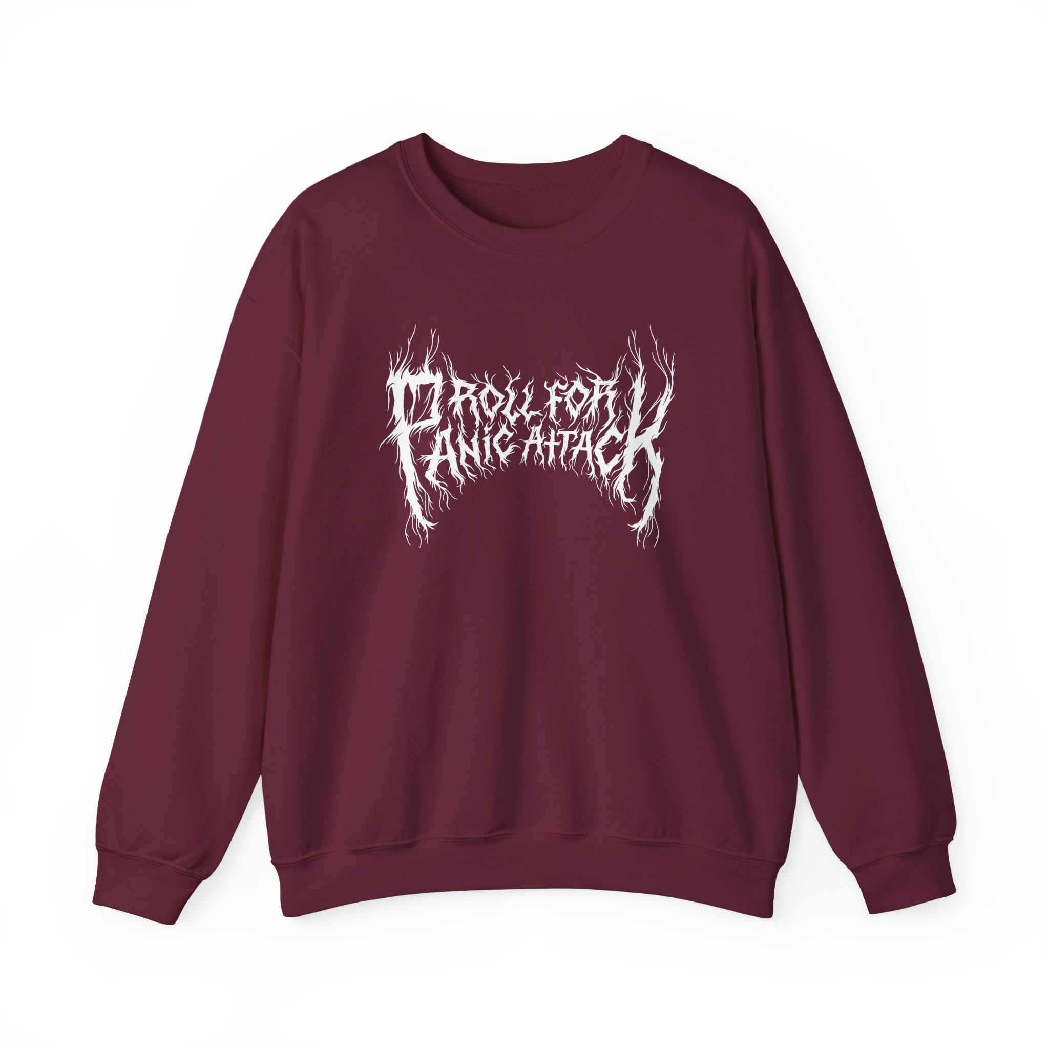 Dropout Fantasy High Roll For Panic Attack Unisex Heavy Blend™ Crewneck Sweatshirt - Image 3