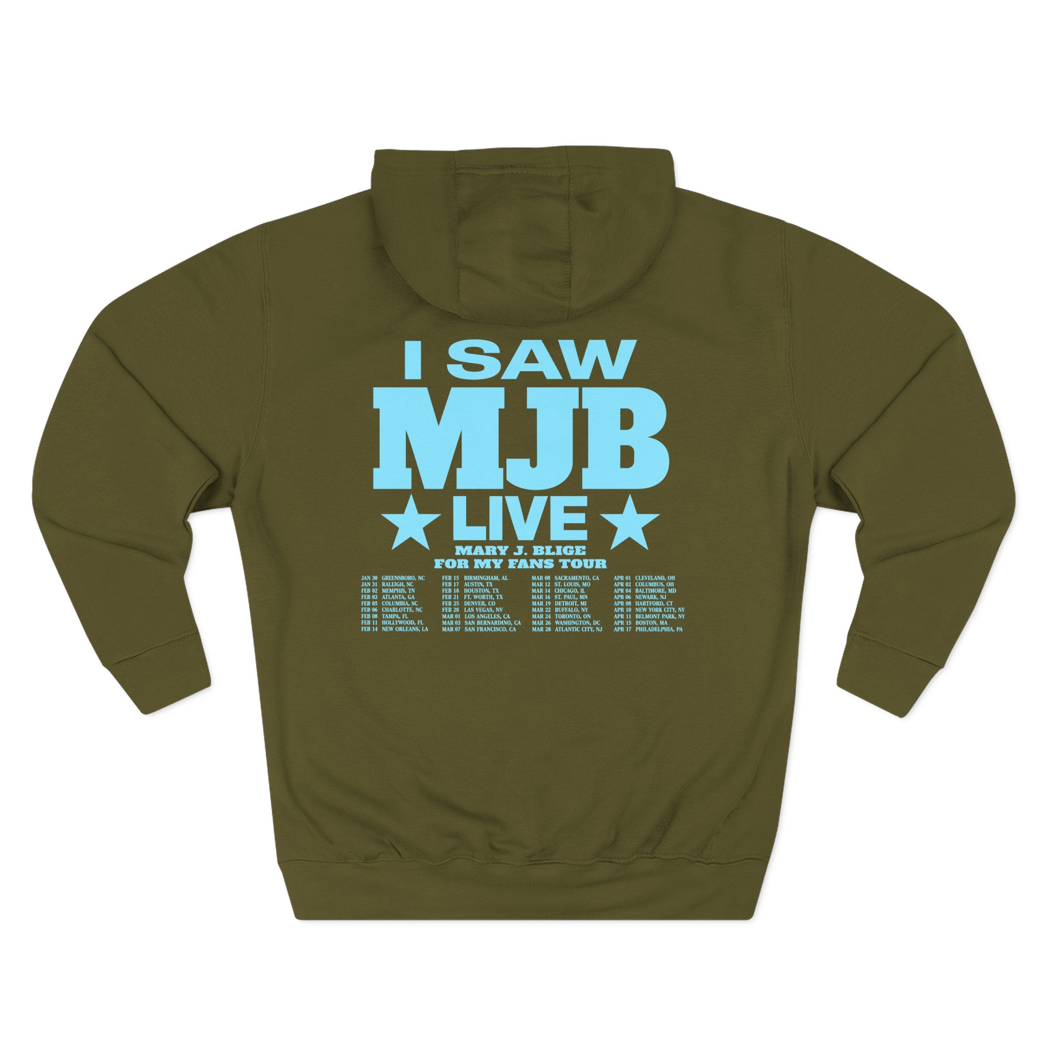 Mary J Blige Crown Three-panel Fleece Hoodie - Image 6