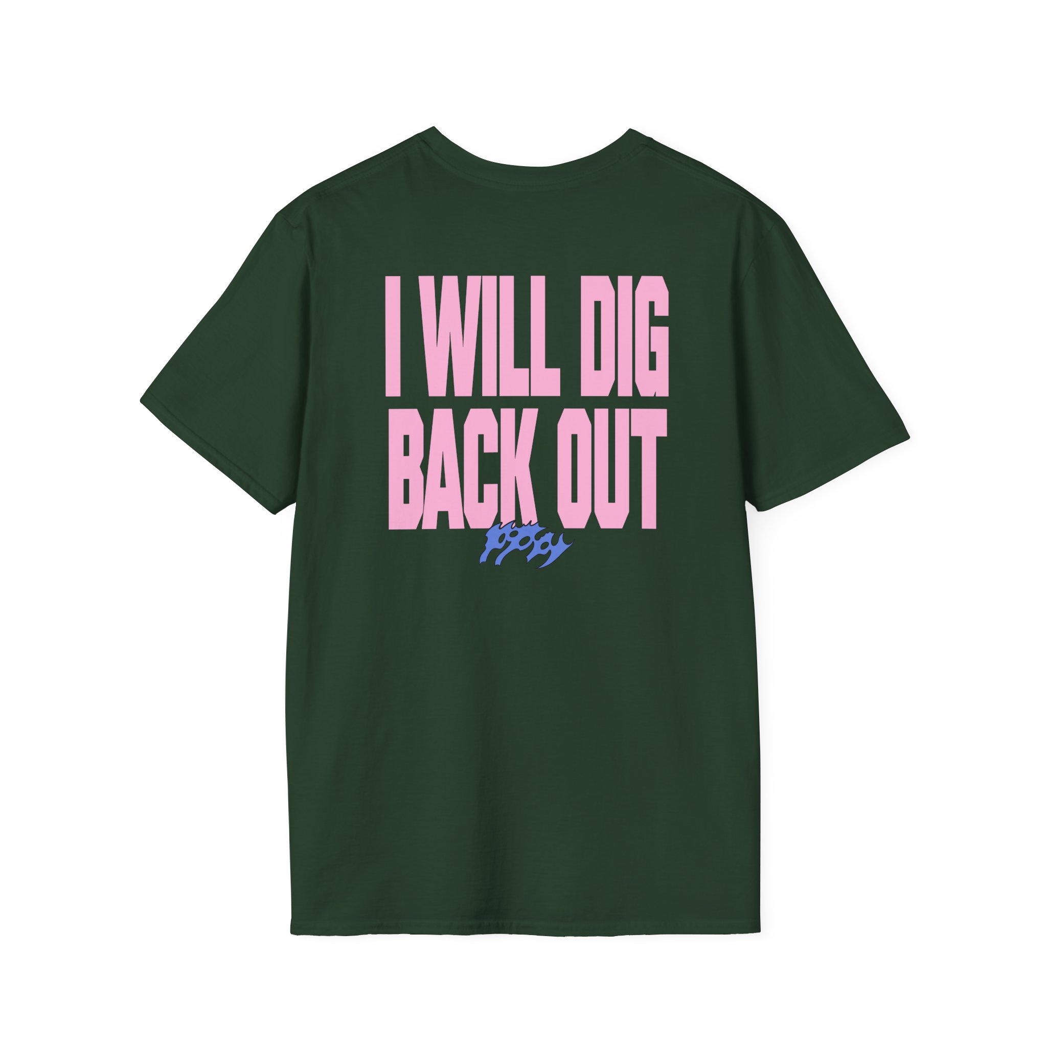 Poppy Dig Unisex Softstyle T-Shirt - Image 6