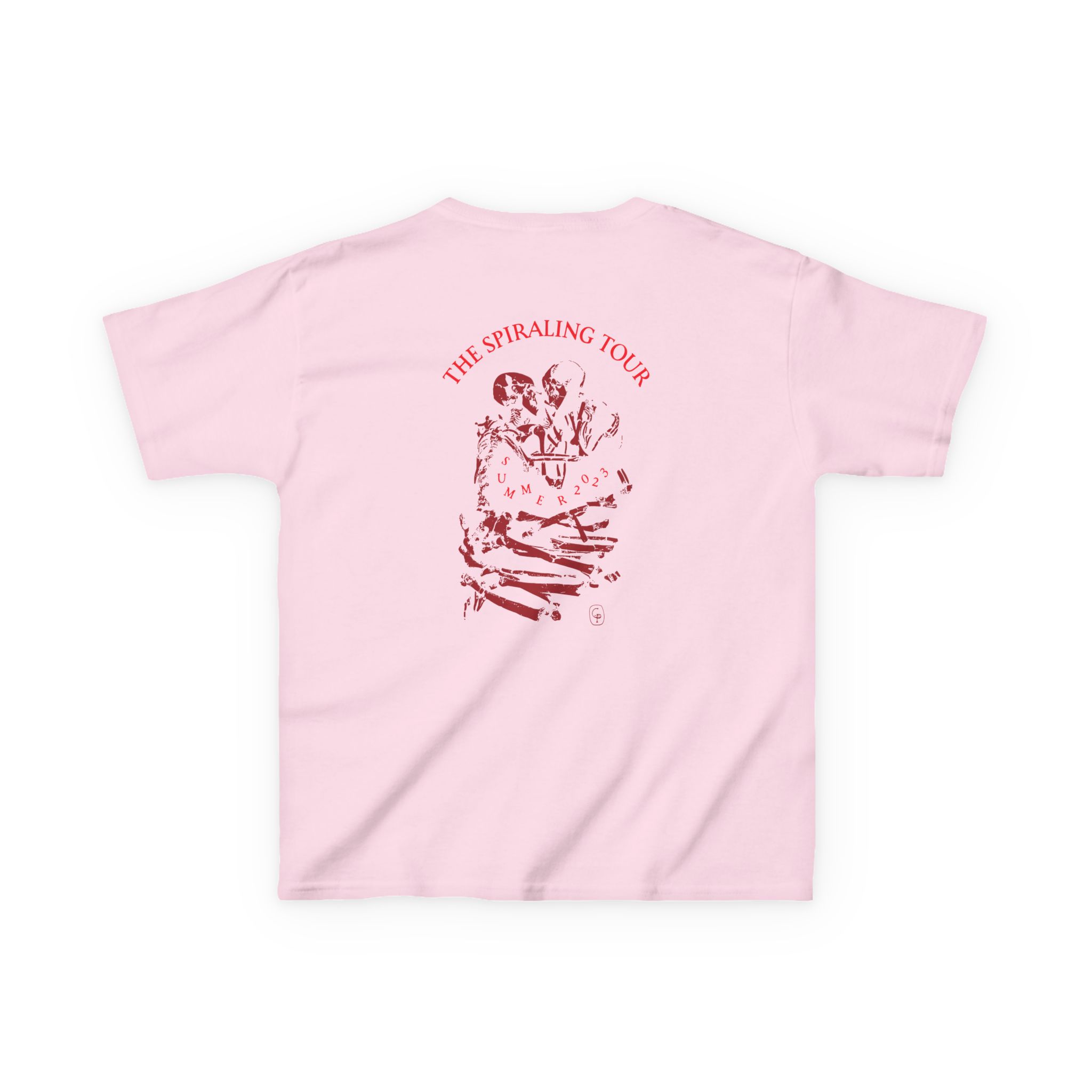Caroline Polachek Volcano Spiraling Tour Kids Heavy Cotton™ Tee - Image 8