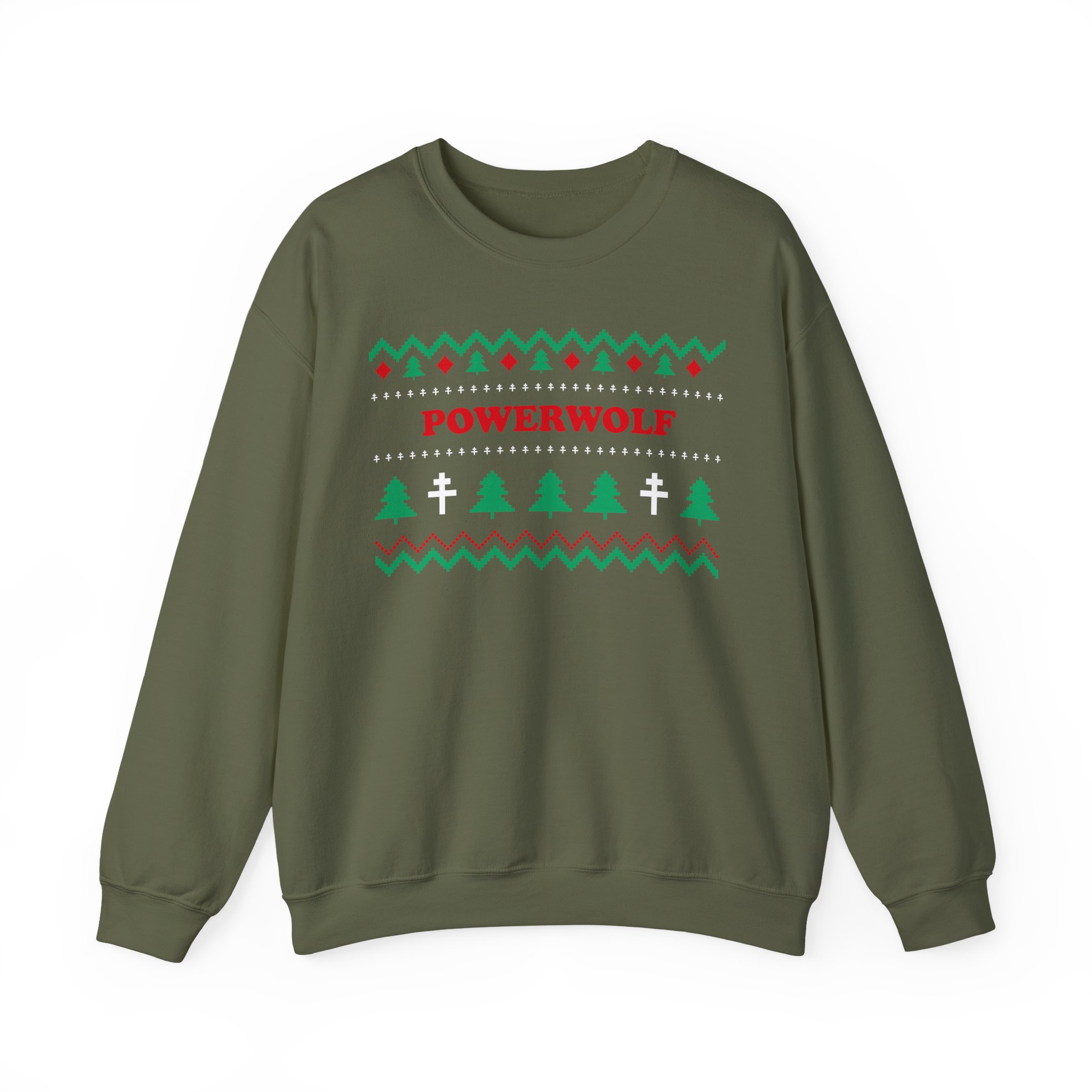 Powerwolf Unisex Heavy Blend™ Crewneck Sweatshirt - Image 7