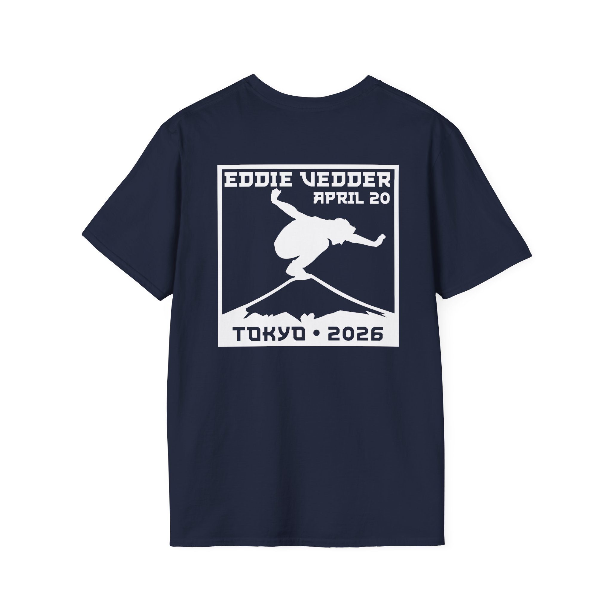 Eddie Vedder 2026 Tokyo Unisex Softstyle T-Shirt - Image 18