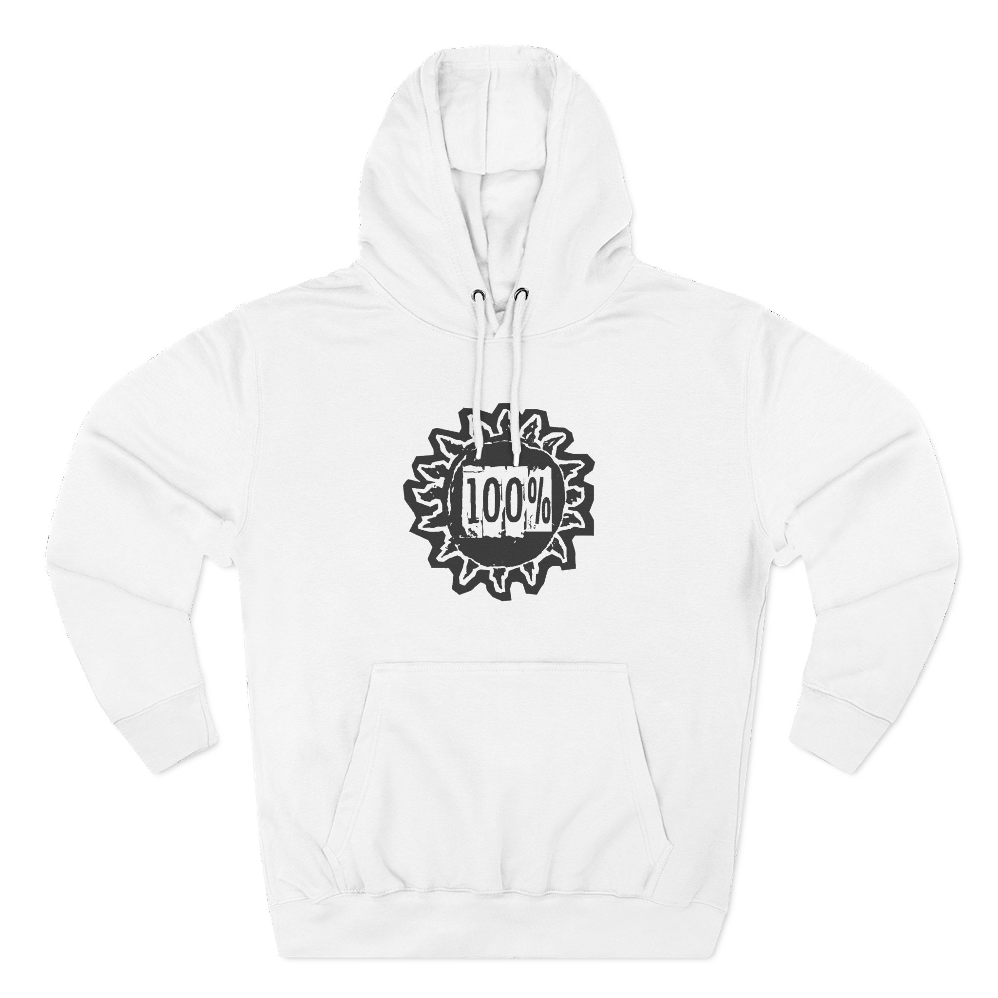 Levellers 100% to Artists Three-Panel Fleece Hoodie - Image 3