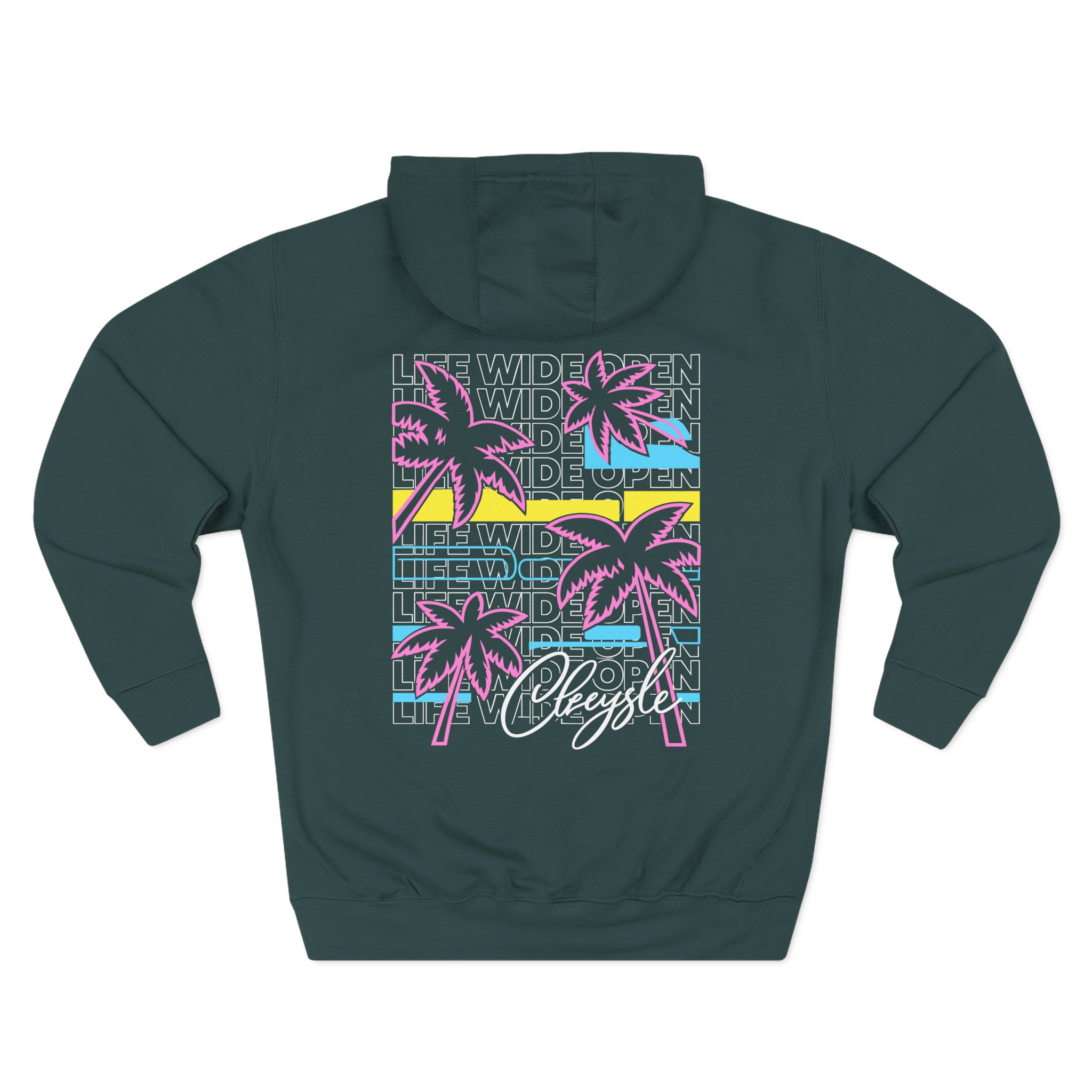Cboystv LWO Palms Three-Panel Fleece Hoodie - Image 8