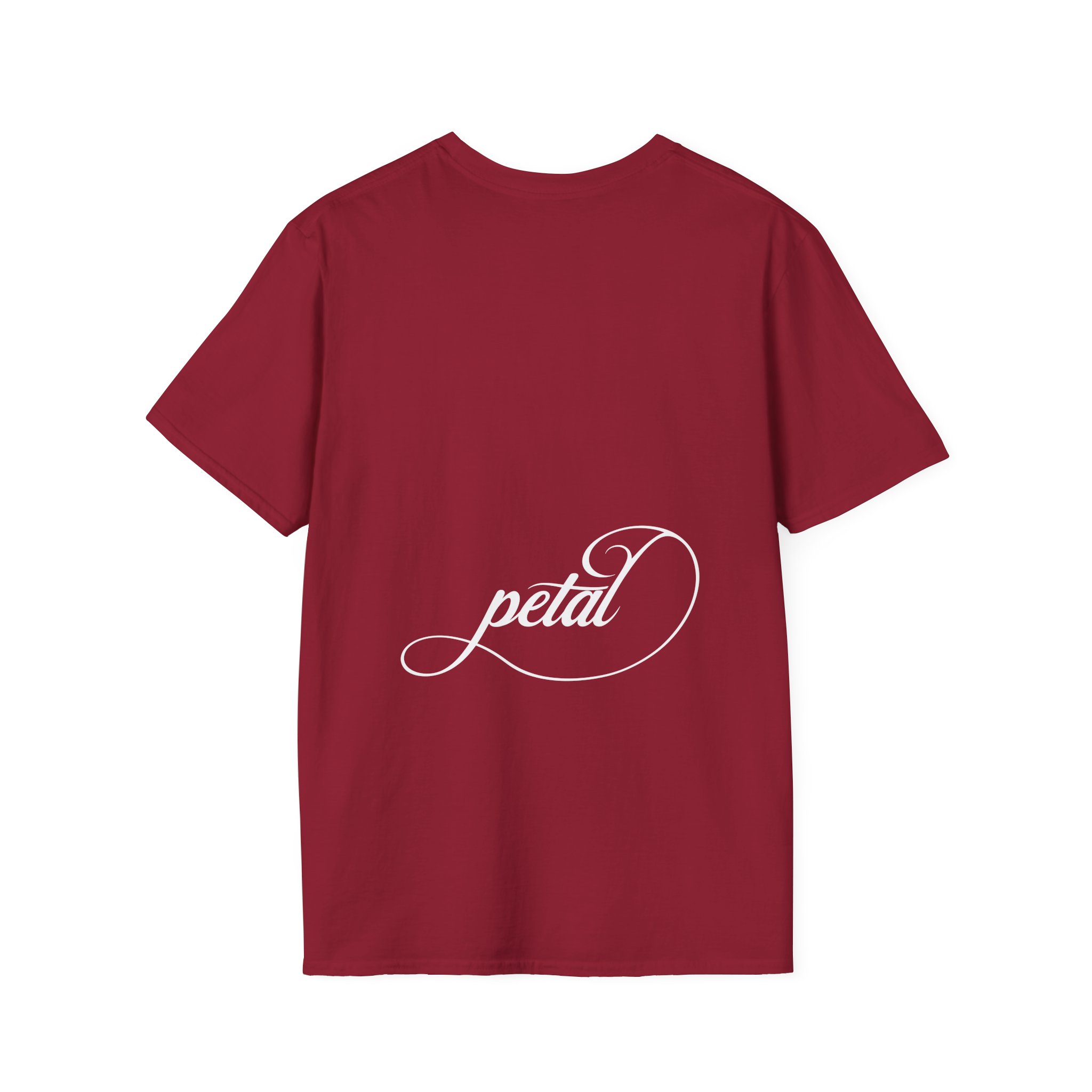 AG petal blurred flowers Unisex Softstyle T-Shirt - Image 26