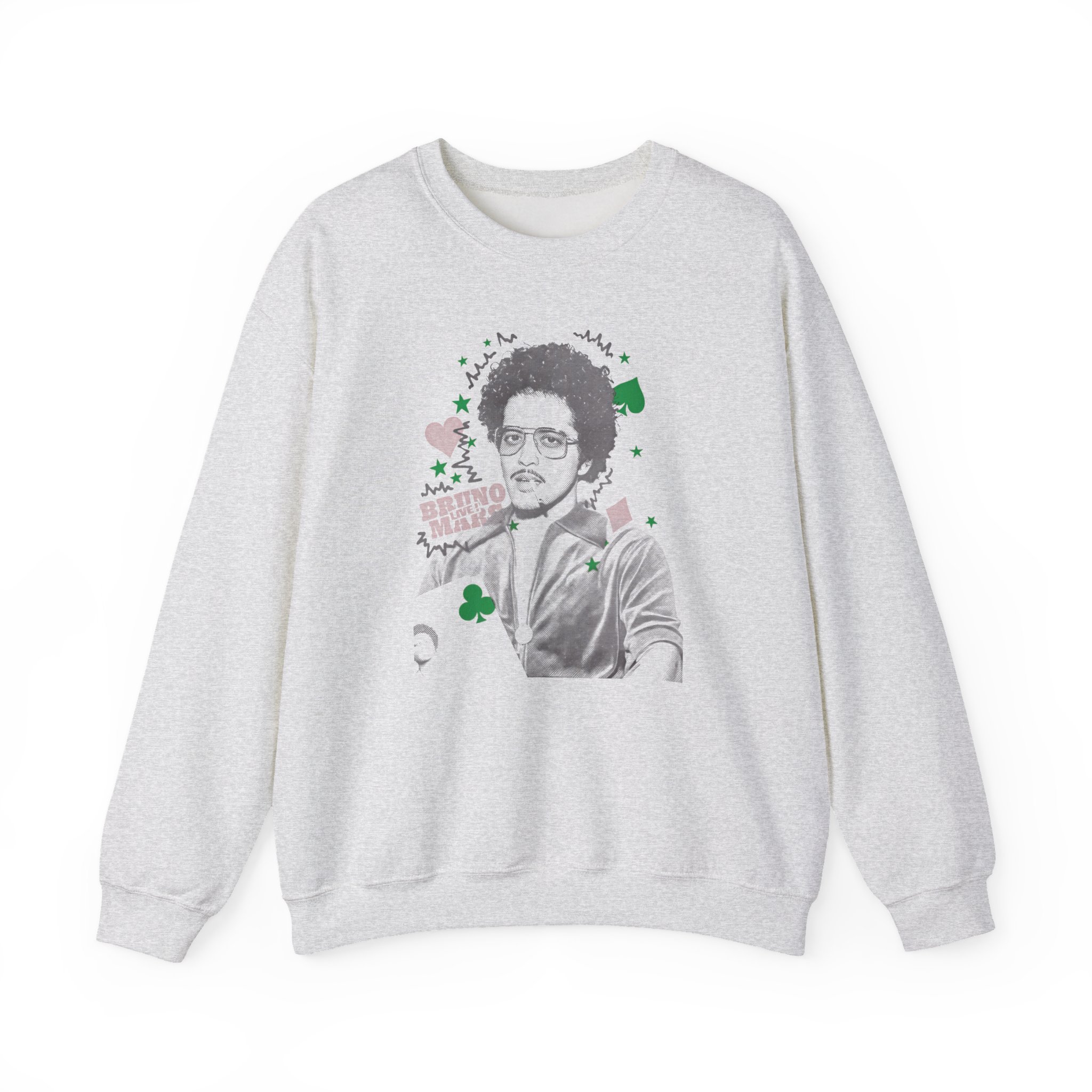Bruno Mars Live Unisex Heavy Blend™ Crewneck Sweatshirt - Image 3