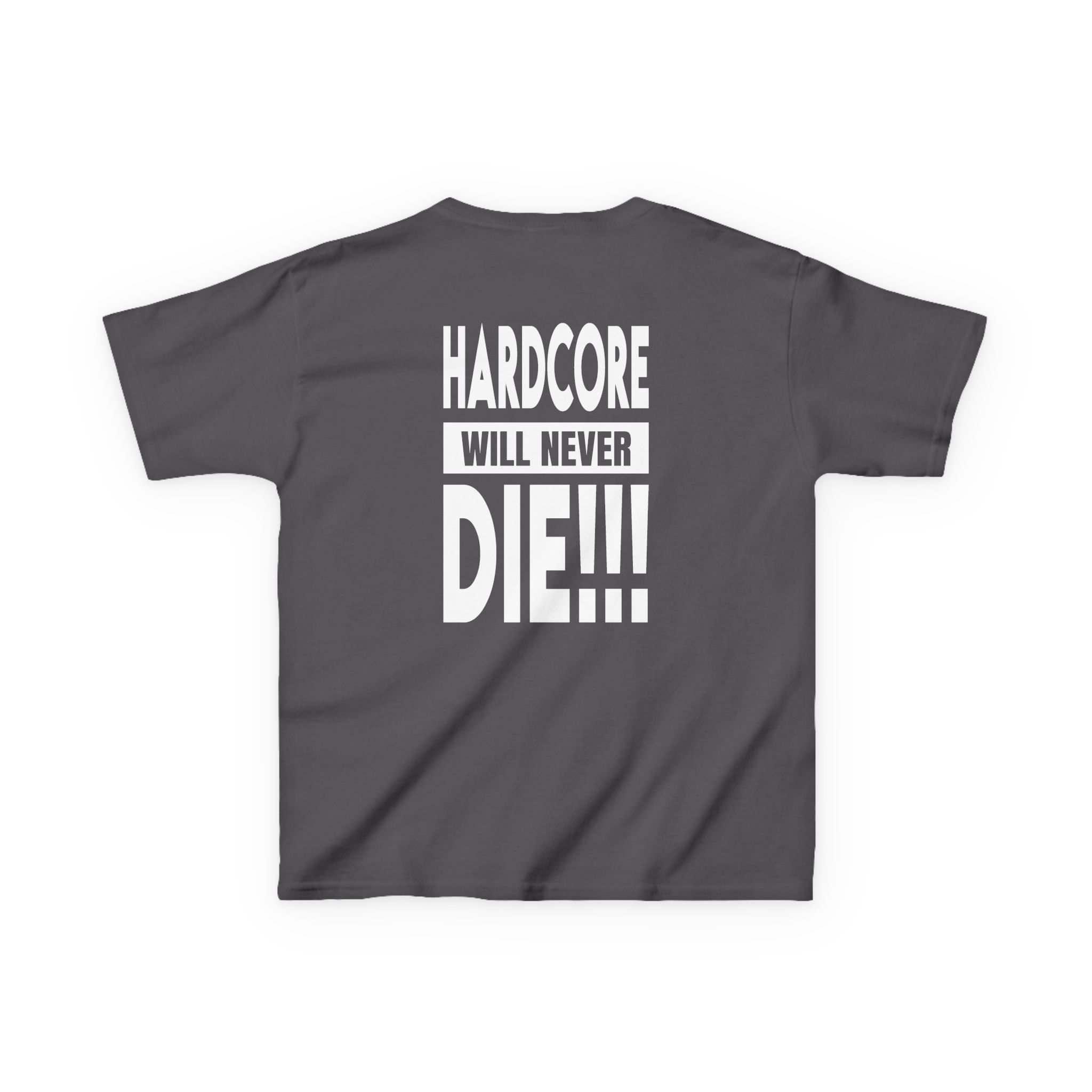 Thunderdome Hardcore Will Never Die Kids Heavy Cotton™ Tee - Image 8