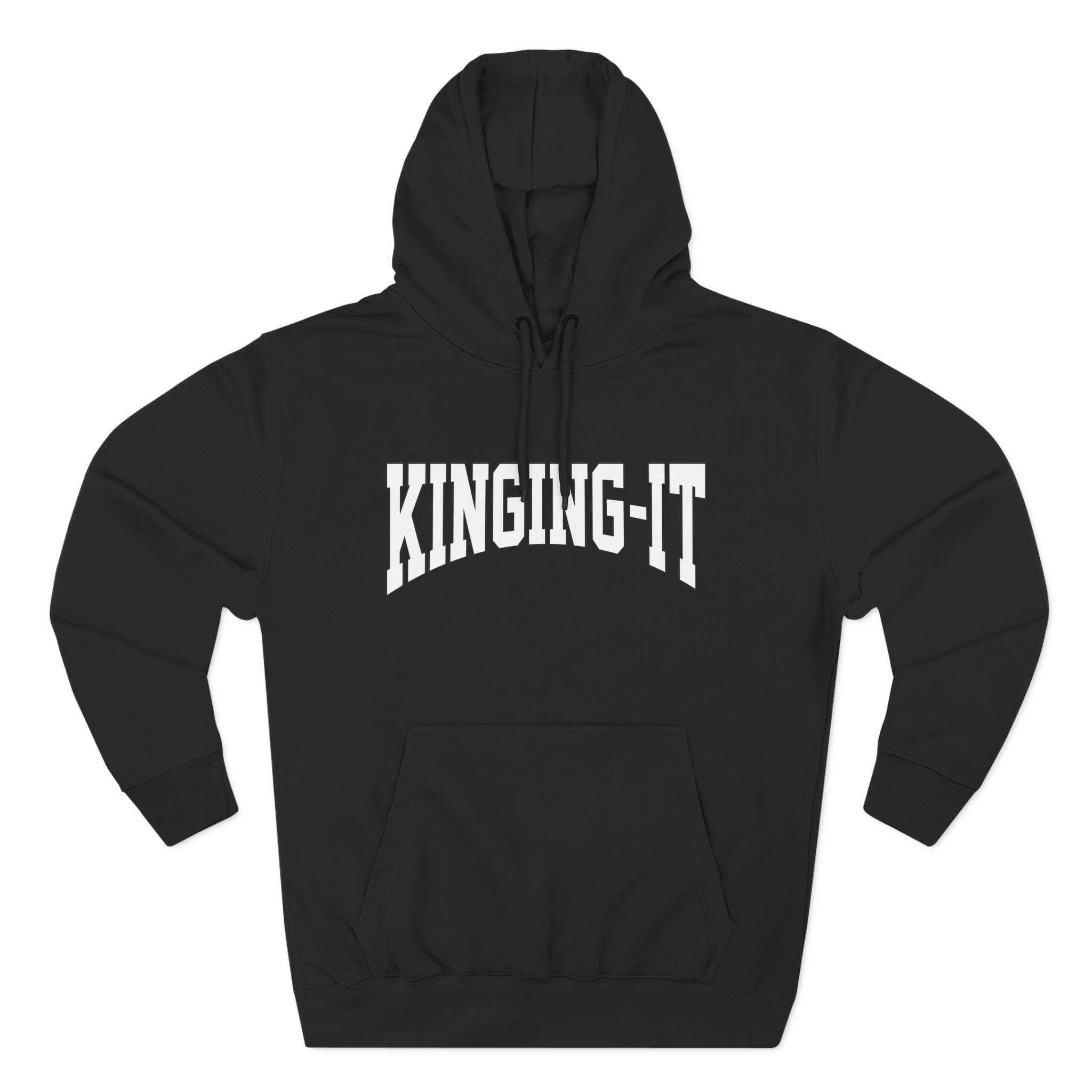 Kinging It Three-Panel Fleece Hoodie