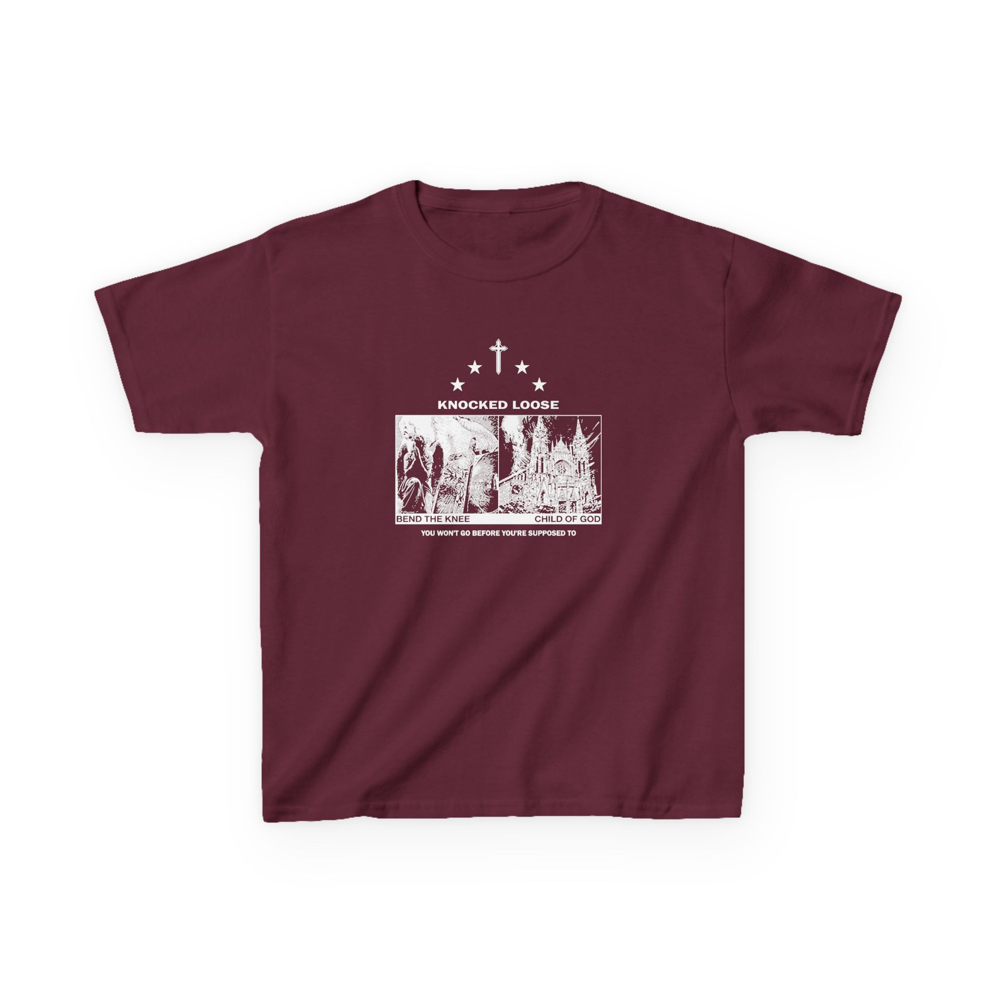 Knocked Loose Blinding Faith Royal Kids Heavy Cotton™ Tee - Image 3