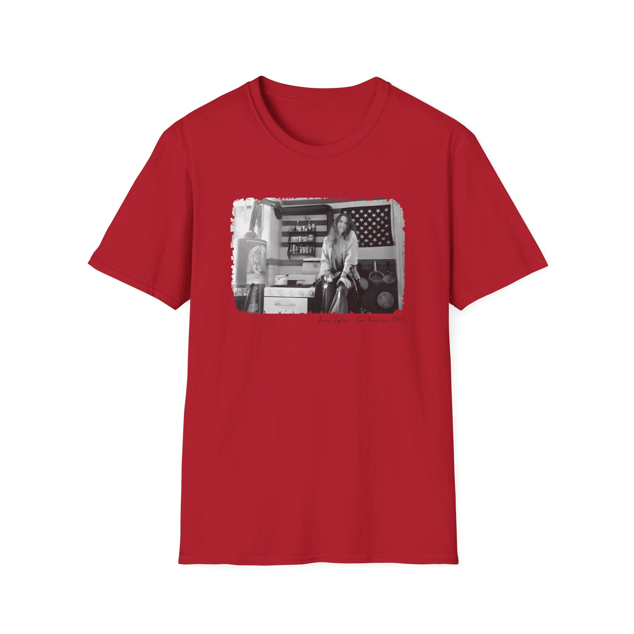 Janis in the Kitchen Unisex Softstyle T-Shirt - Image 53