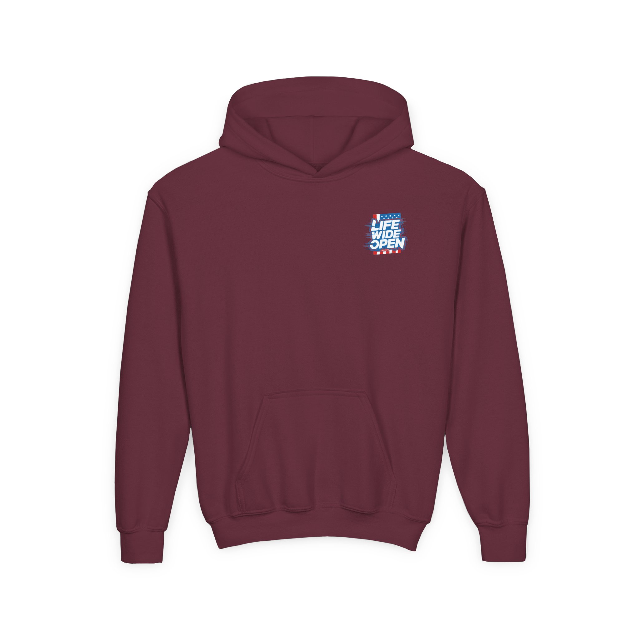 Cboystv Patriot Youth Heavy Blend Hooded Sweatshirt - Image 5