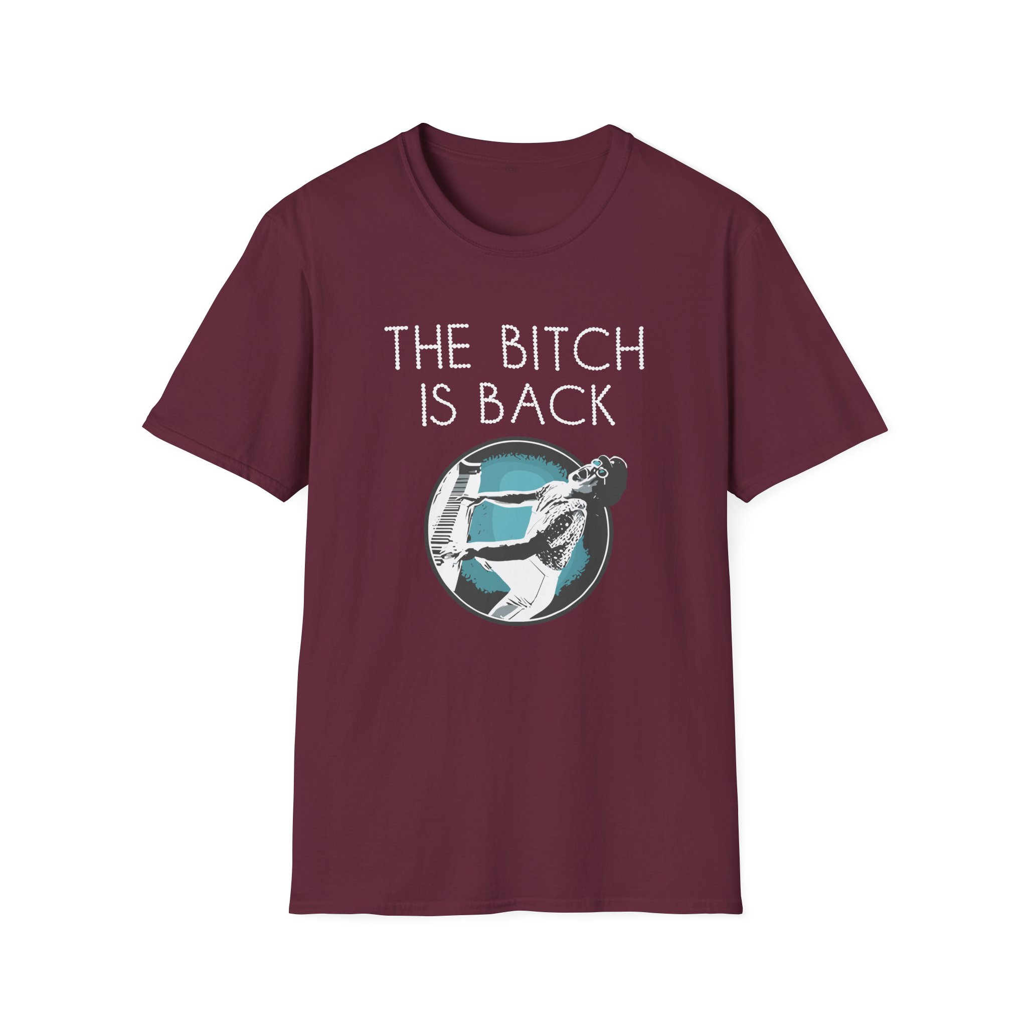 Ej Farewell Bitch Is Back Unisex Softstyle T-Shirt - Image 3