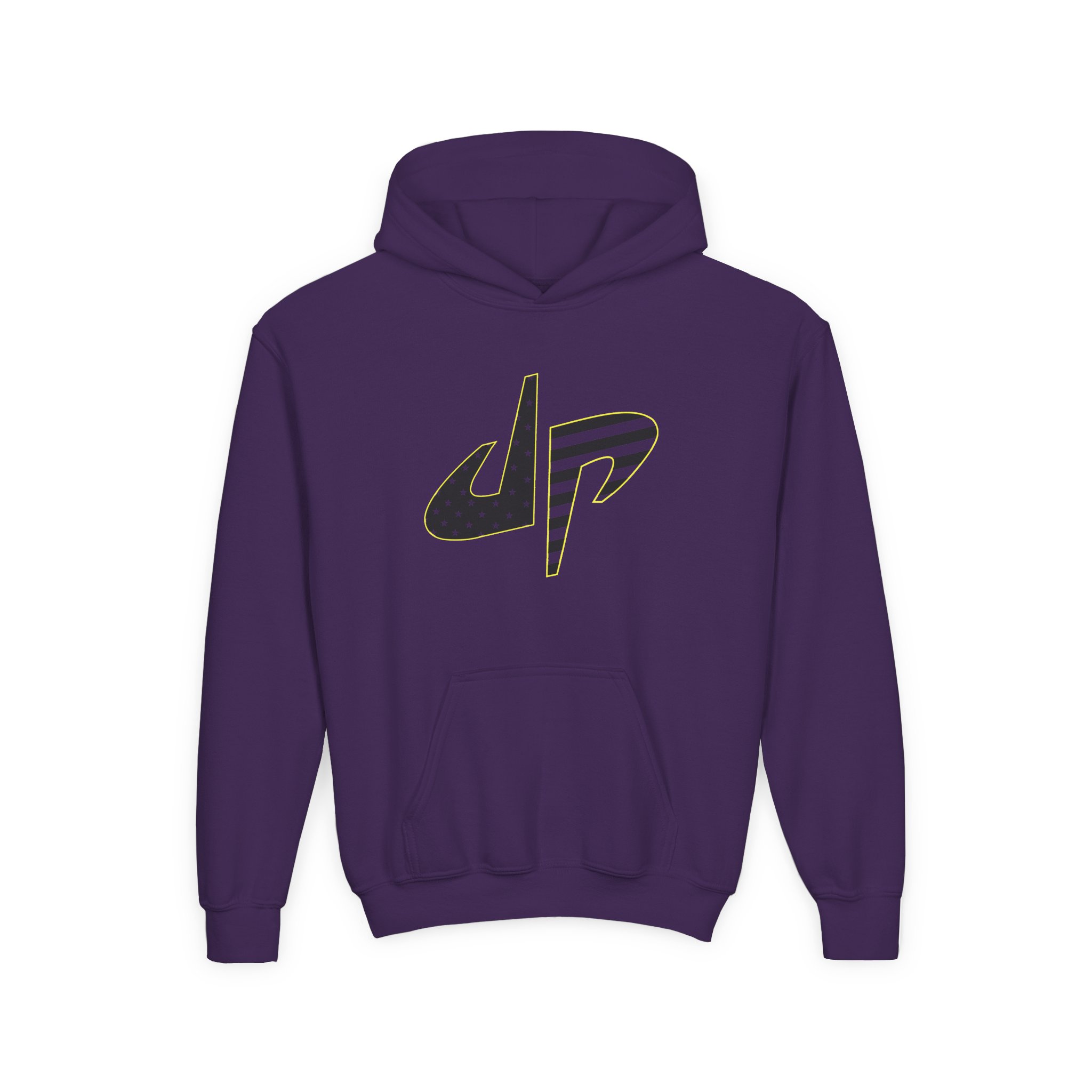Dude Perfect Salute To Service Youth Heavy Blend Hooded Sweatshirt - Image 13