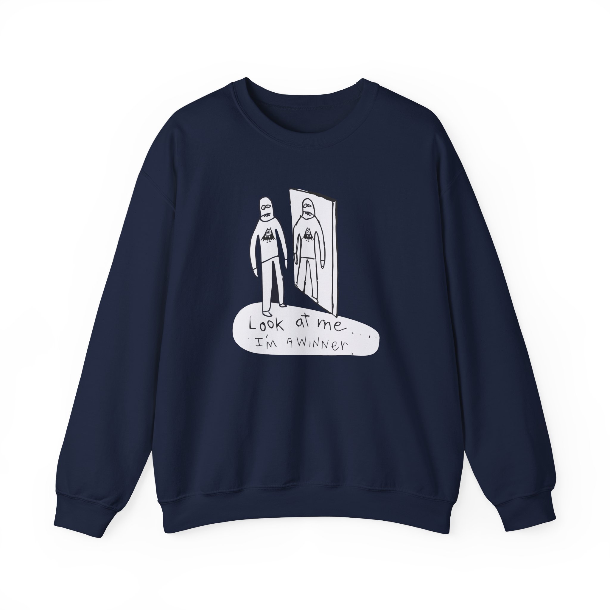 The Aquabats Look at Me. I'm a Winner! Unisex Heavy Blend™ Crewneck Sweatshirt - Image 13