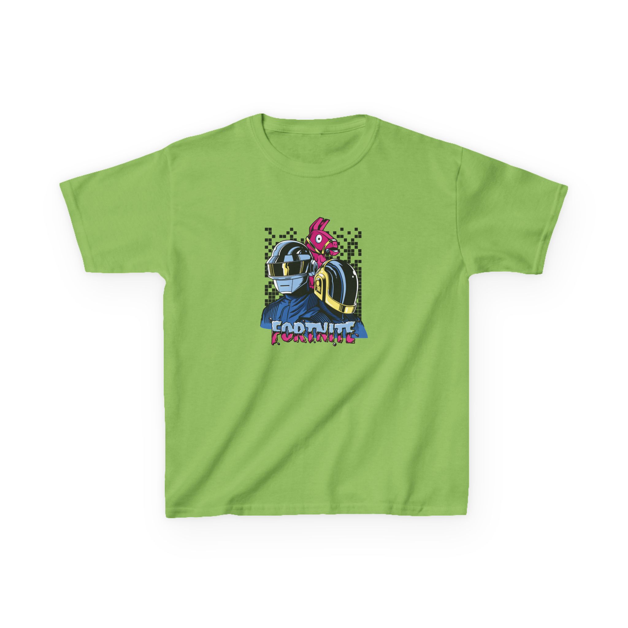 Kids Daft Punk Fortnite X Daft Punk Long Heavy Cotton™ Tee - Image 9