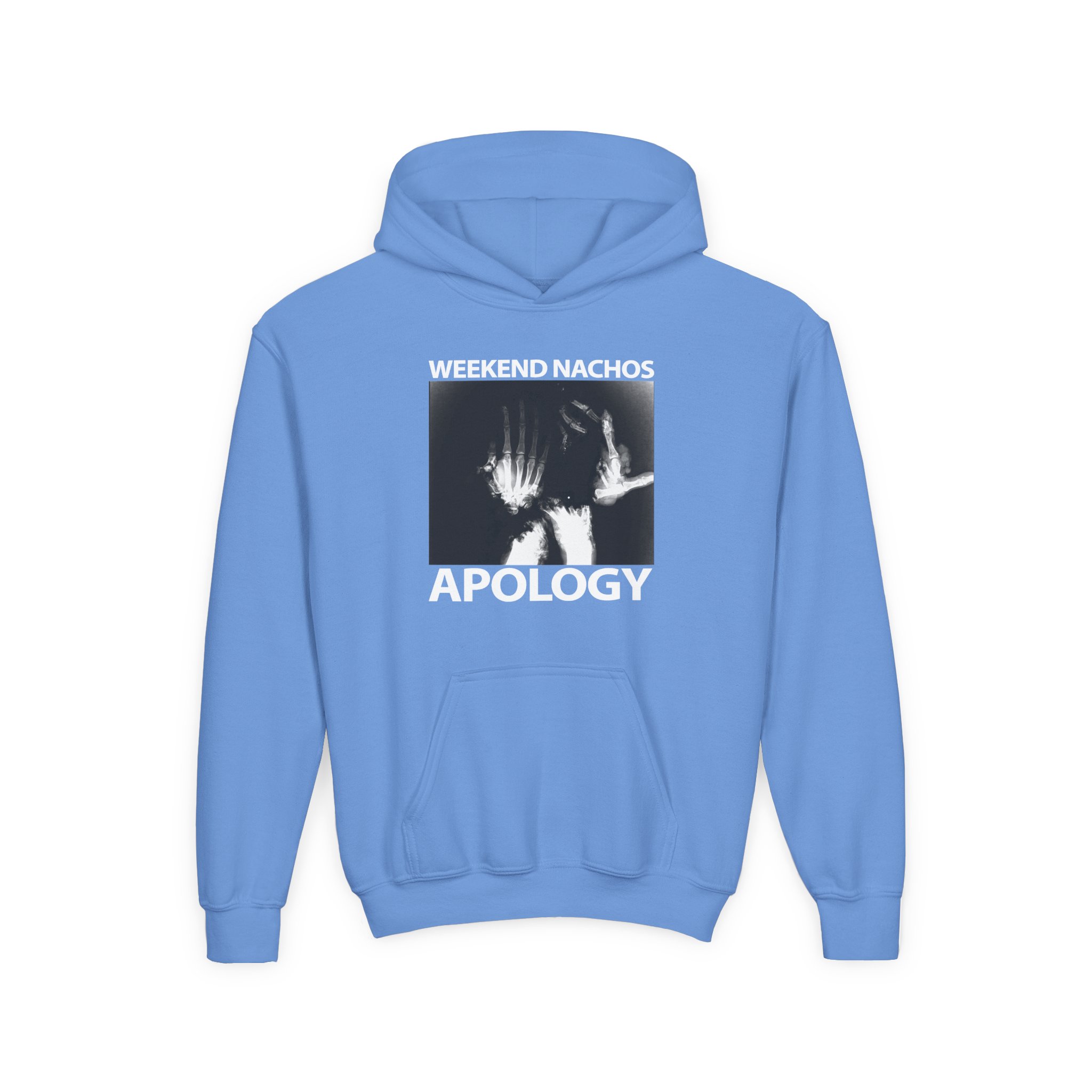 Youth Weekend Nachos Apology Heavy Blend Hooded Sweatshirt - Image 5