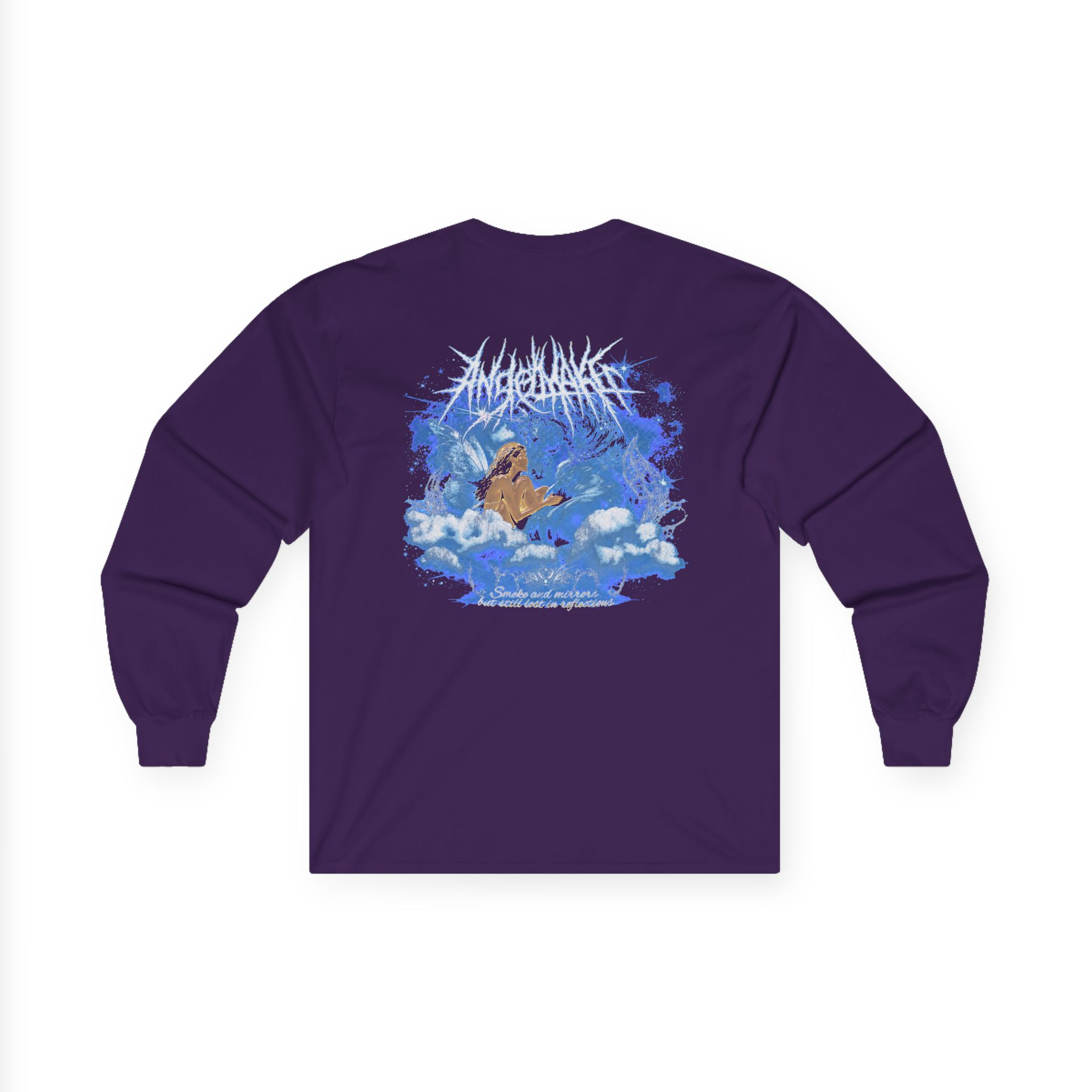 Angelmaker Reflections Unisex Ultra Cotton Long Sleeve Tee - Image 8