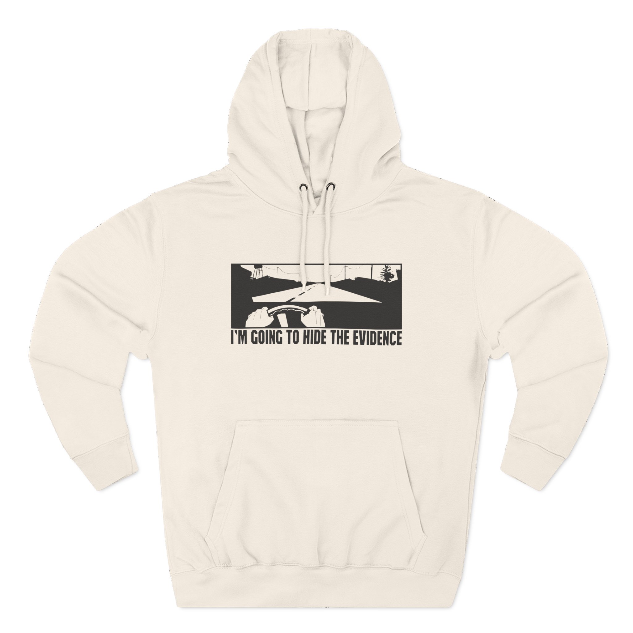 Shroud Hide The Evidence Three-Panel Fleece Hoodie - Image 5