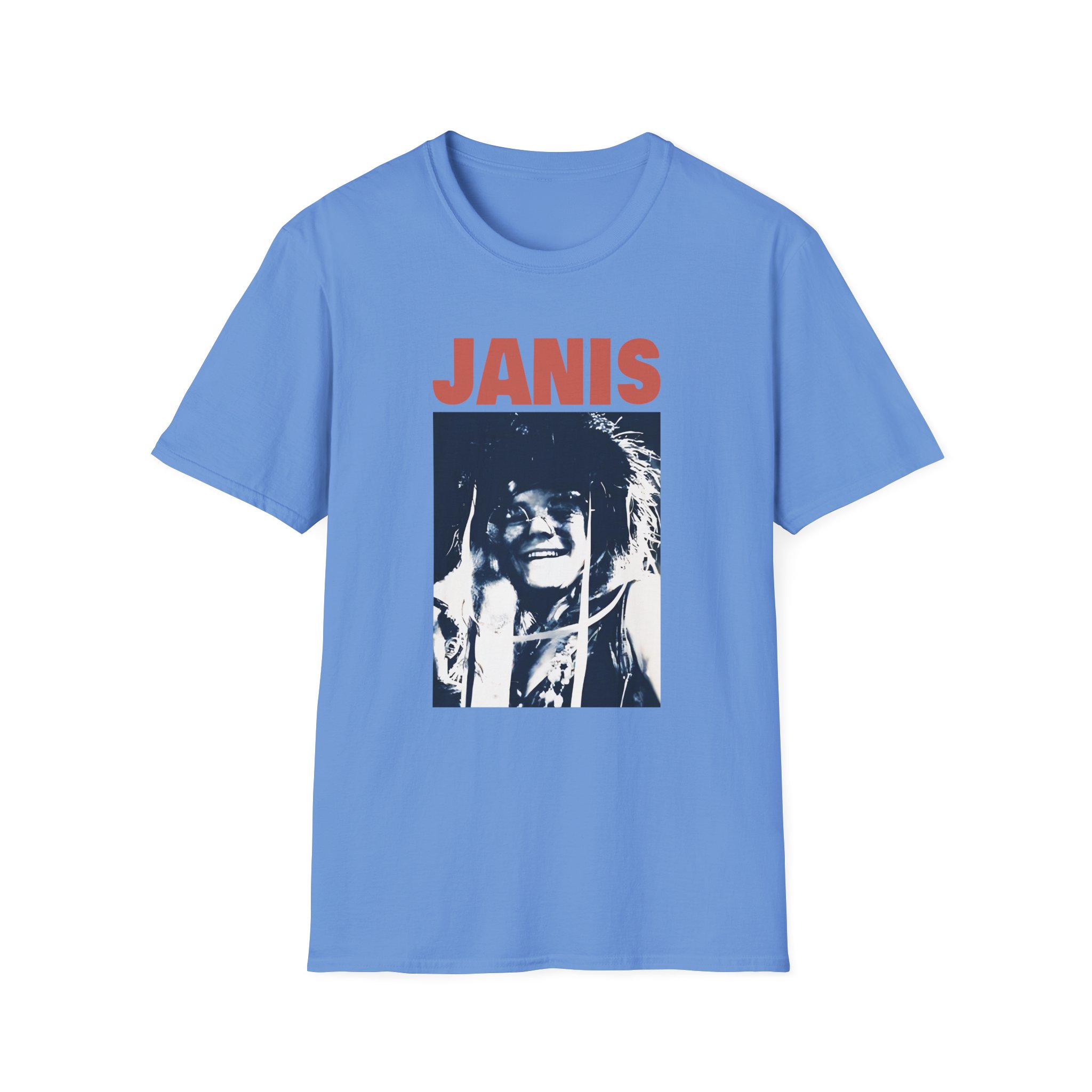 Janis Joplin Beatnick Unisex Softstyle T-Shirt - Image 23