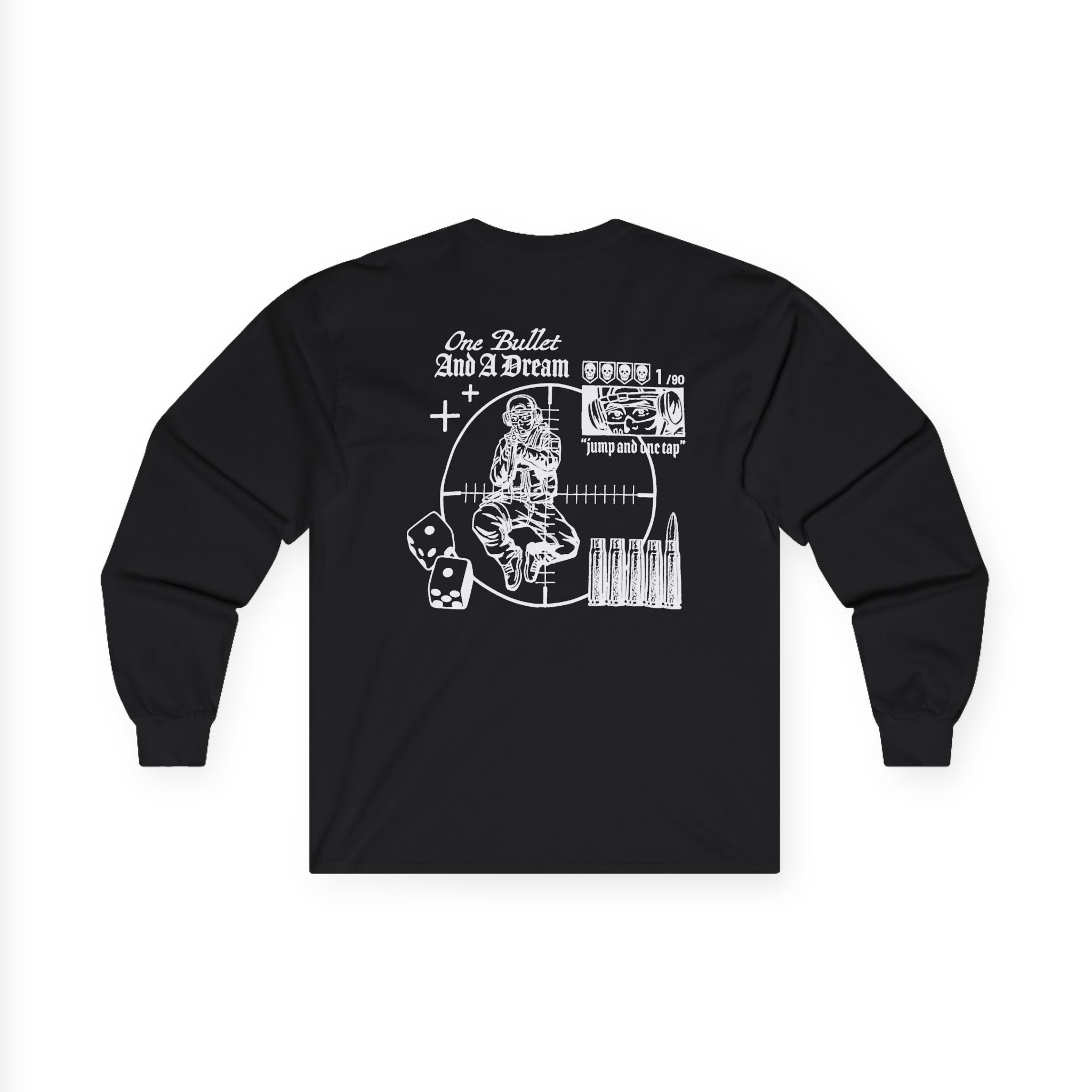 Shroud One Bulle Unisex Ultra Cotton Long Sleeve Tee - Image 2