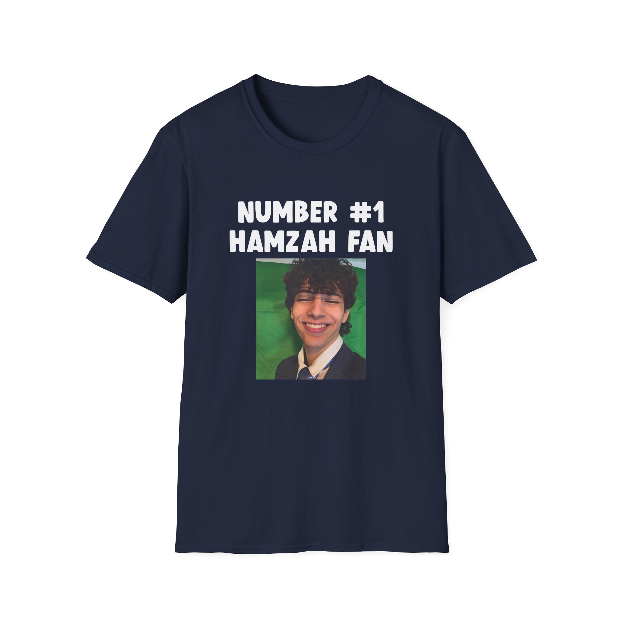 Hamza Slushynoobz Fan Unisex Softstyle T-Shirt - Image 17