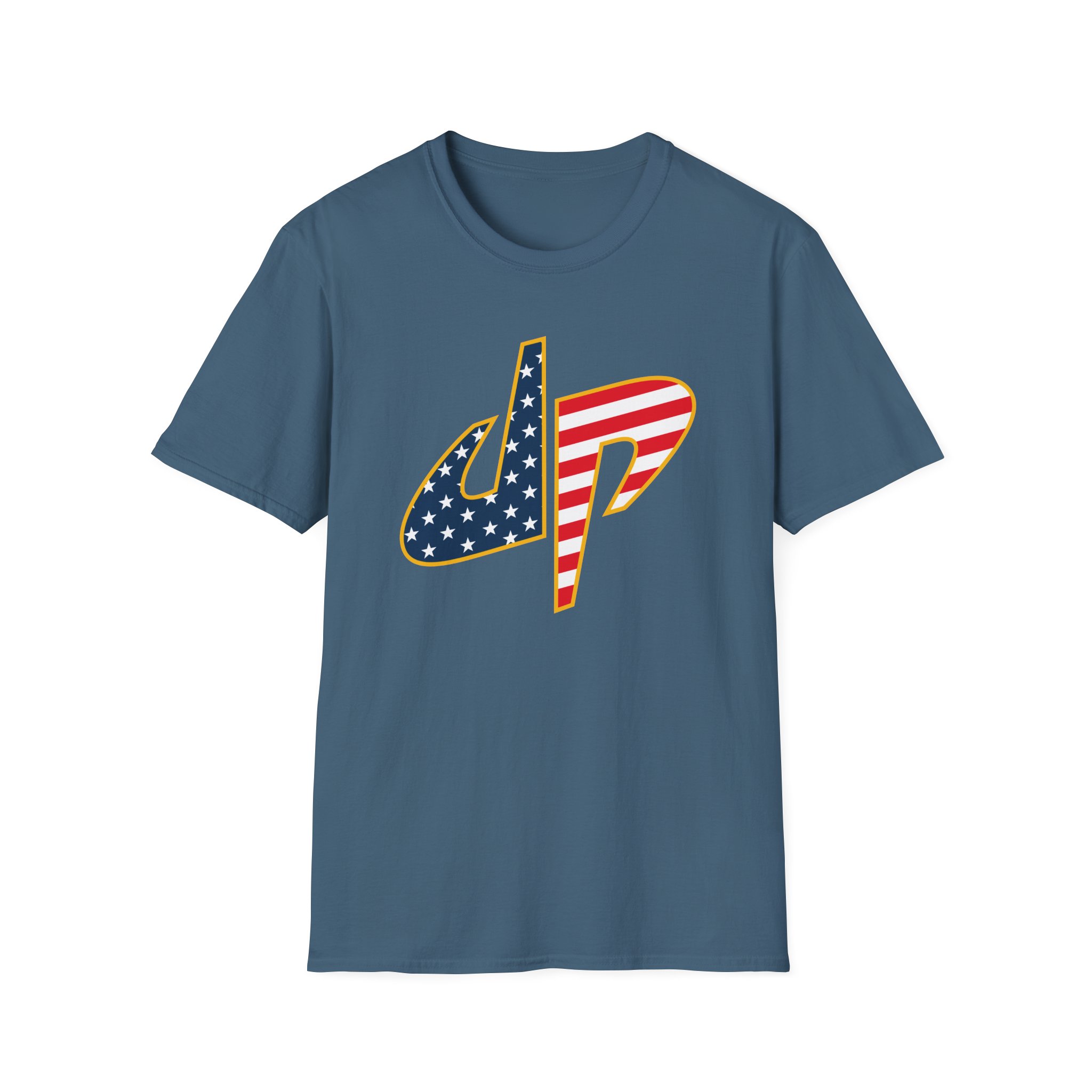 Dude Perfect Stars & Stripes Unisex Softstyle T-Shirt - Image 15