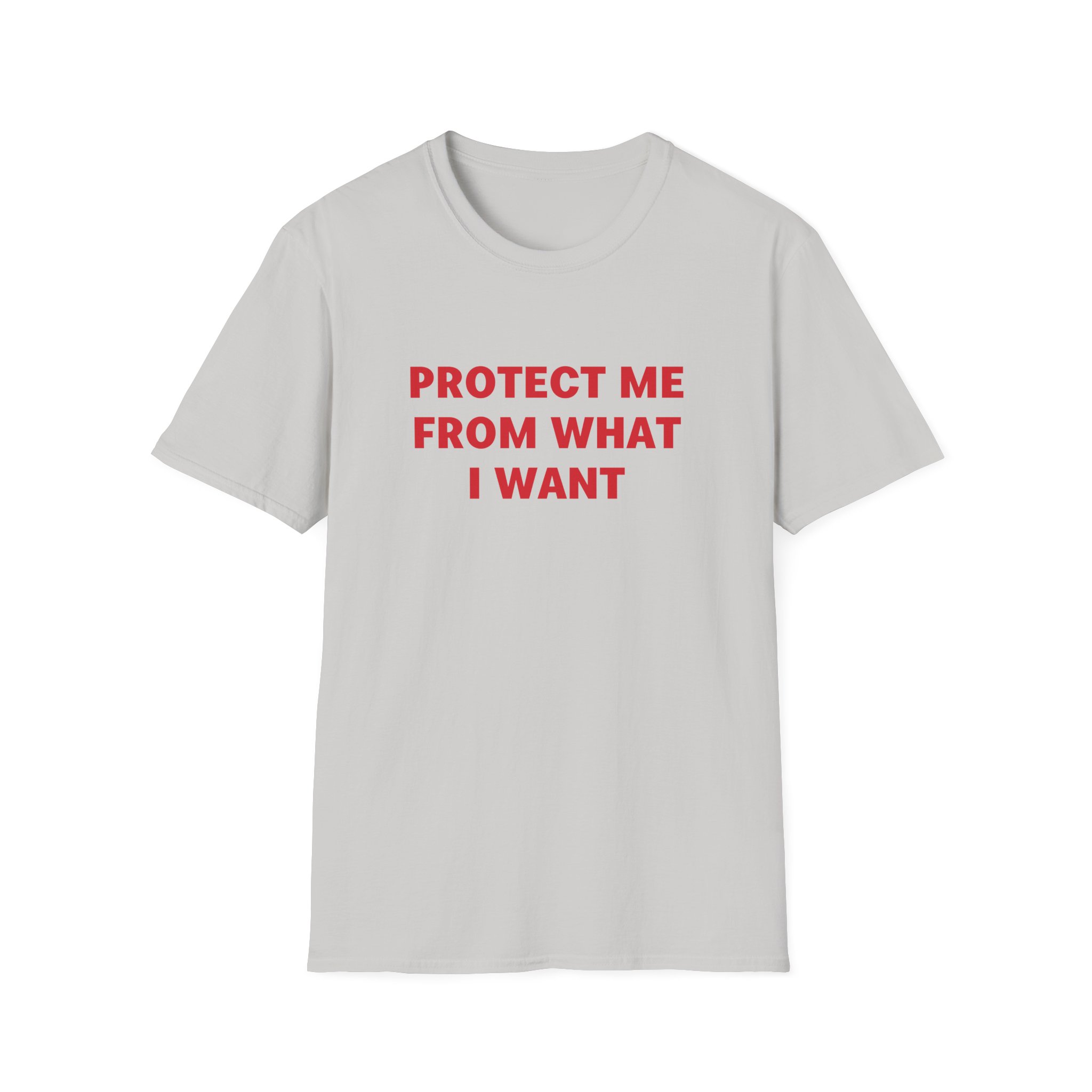 Jenny Holzer Protect Me From What I Want Unisex Softstyle T-Shirt - Image 5