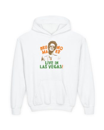 Bruno Mars Live Youth Heavy Blend Hooded Sweatshirt