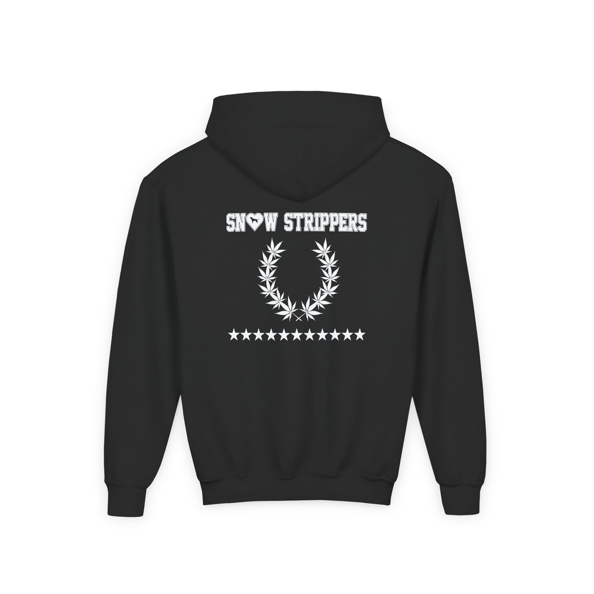 Youth Snow Strippers Nightkillaz Heavy Blend Hooded Sweatshirt - Image 2