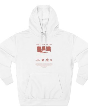 Novo Amor The Collapse List Three-Panel Fleece Hoodie