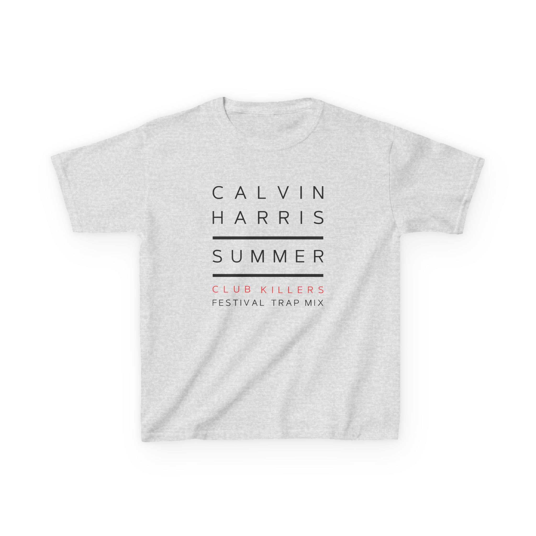 Kids Calvin Harris Summer 4 Album Cover Heavy Cotton™ Tee - Image 5