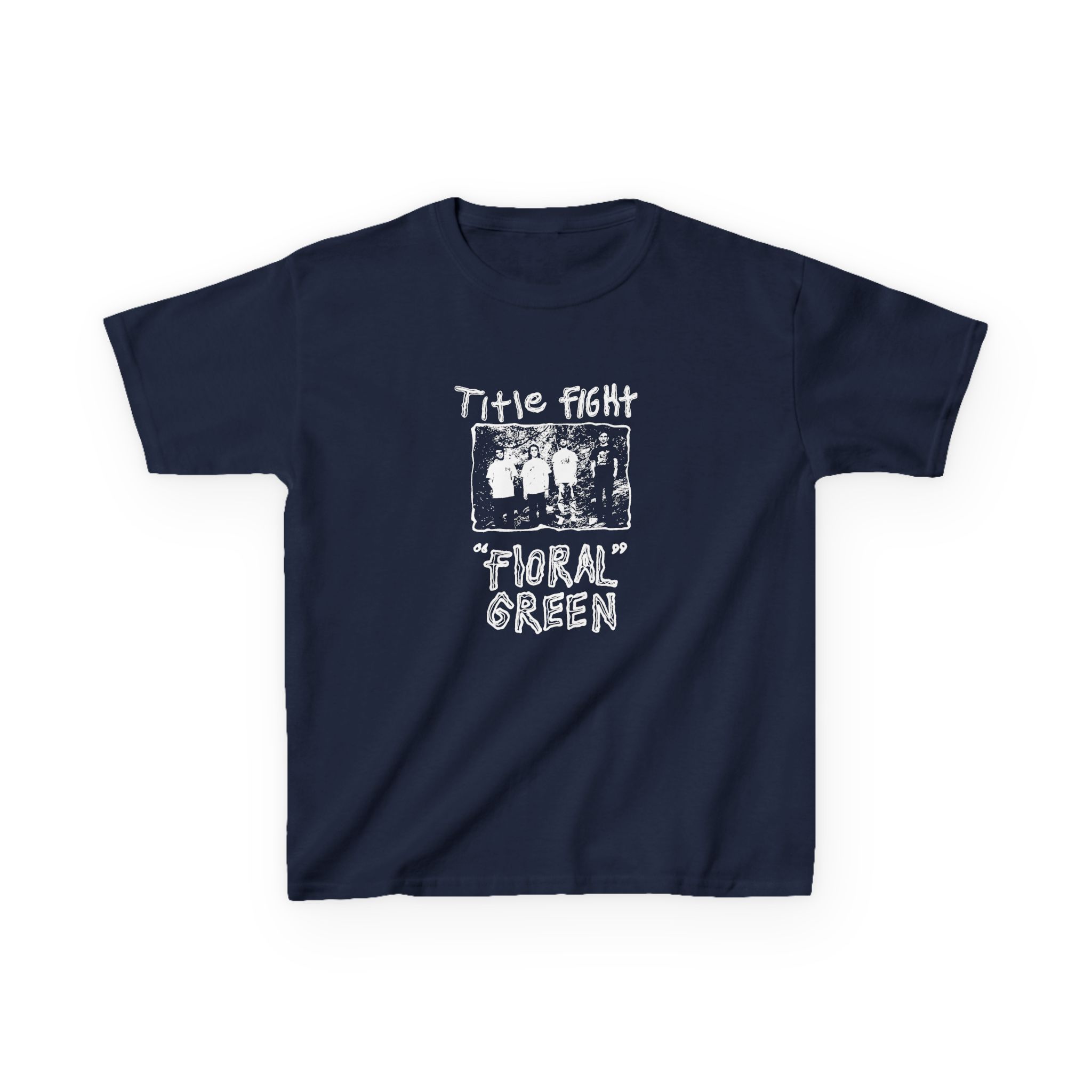 Kids Cold Cuts Title Fight Floral Green Promo Heavy Cotton™ Tee - Image 13