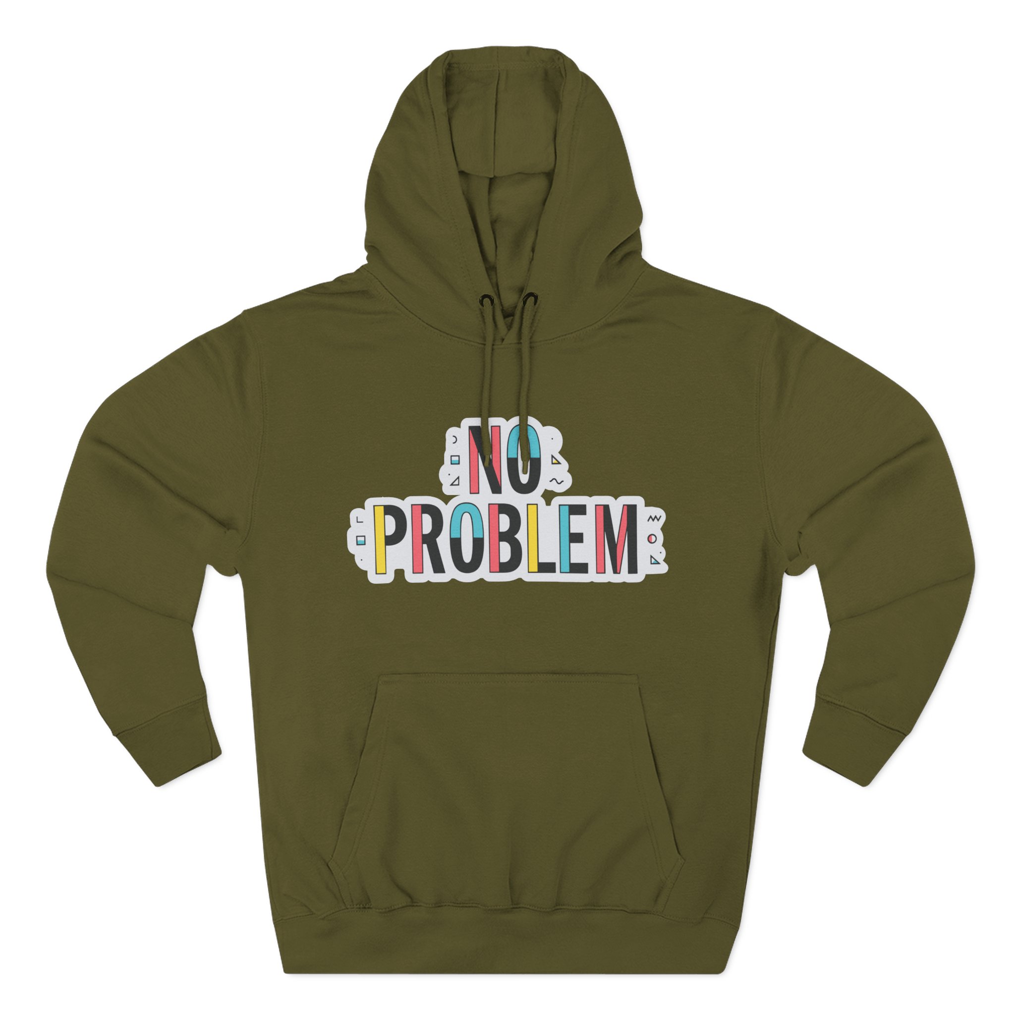Dropout No Problem Three-Panel Fleece Hoodie - Image 5