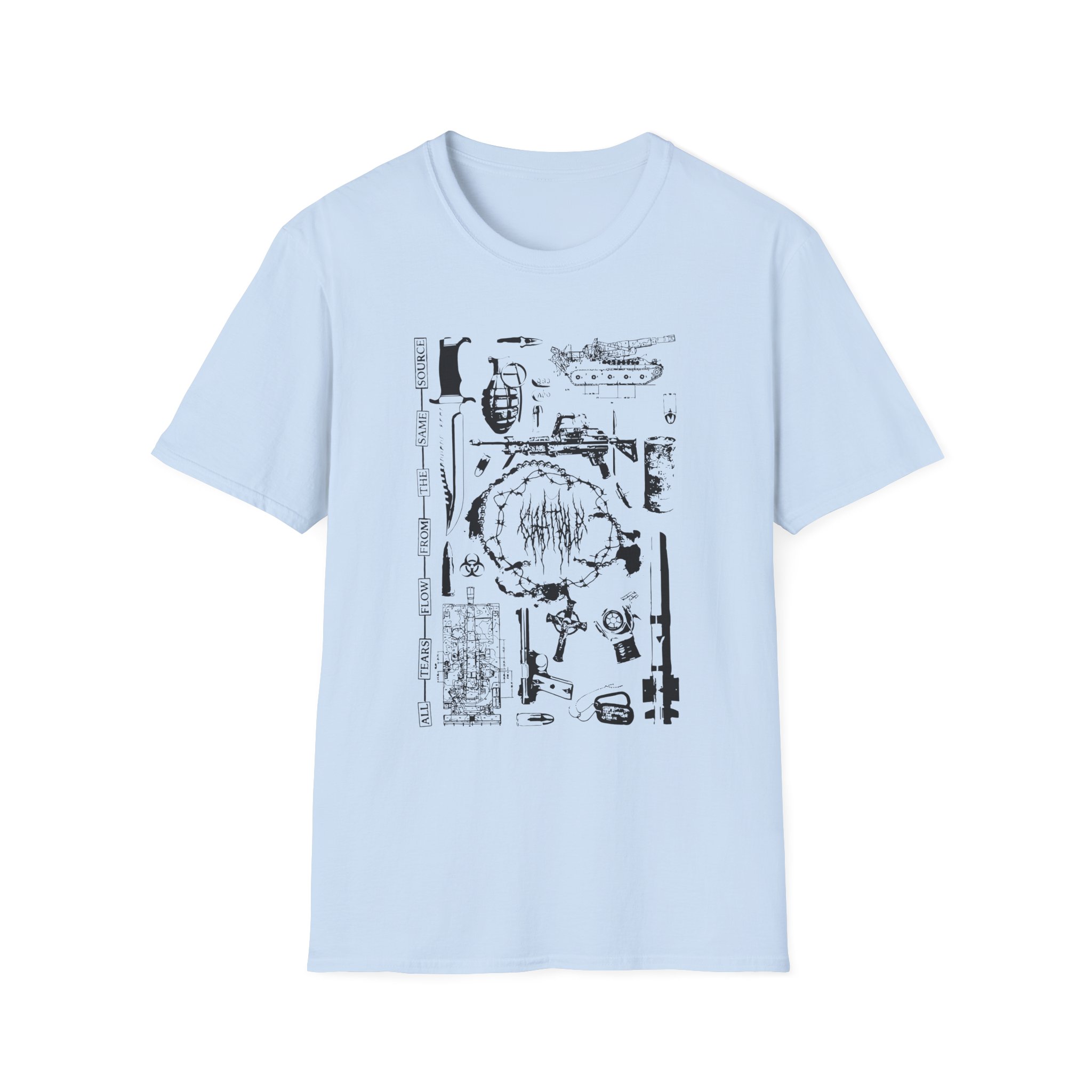 Chat Pile Shame Unisex Softstyle T-Shirt - Image 21
