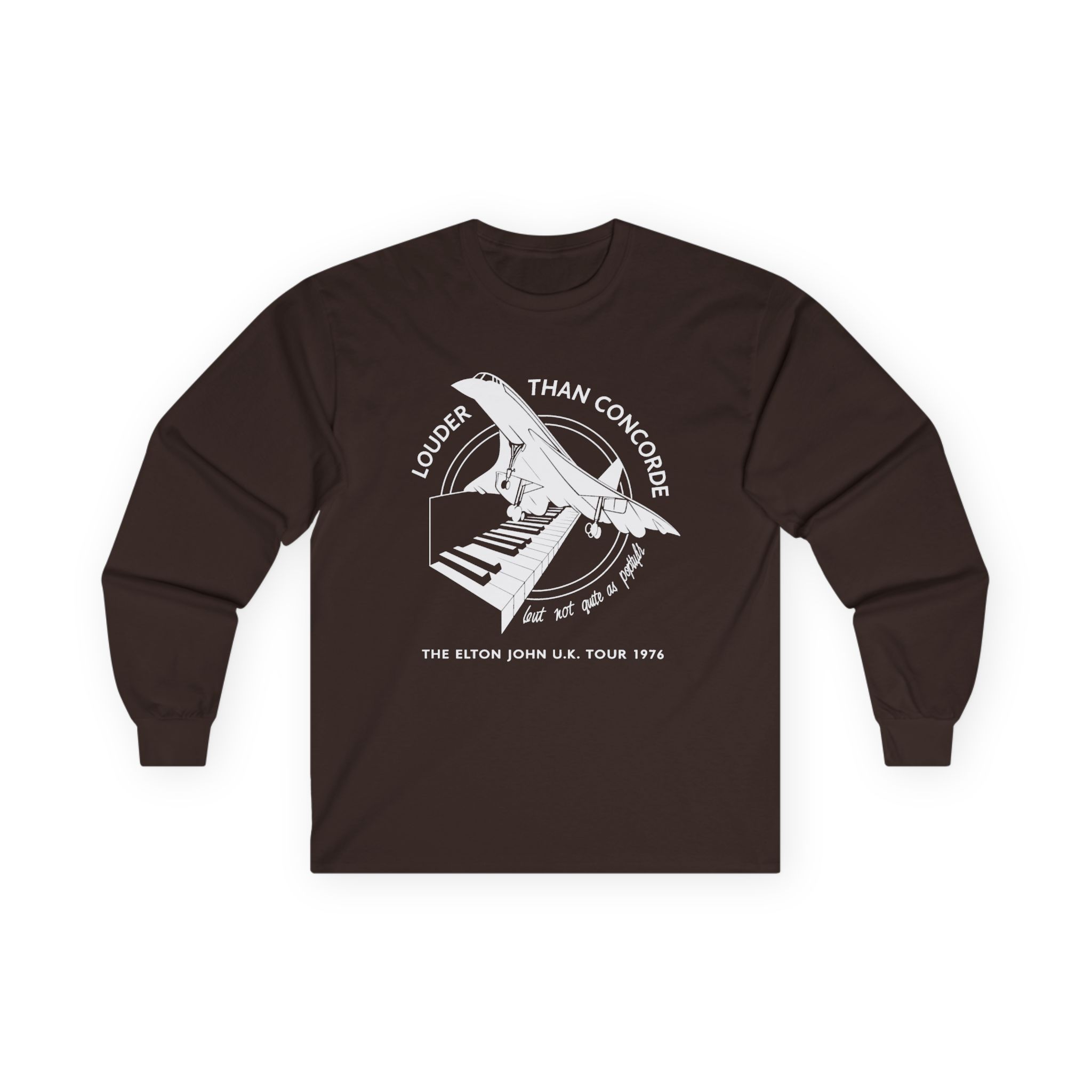 Ej Farewell Vintage Louder Than Concorde Unisex Ultra Cotton Long Sleeve Tee - Image 5