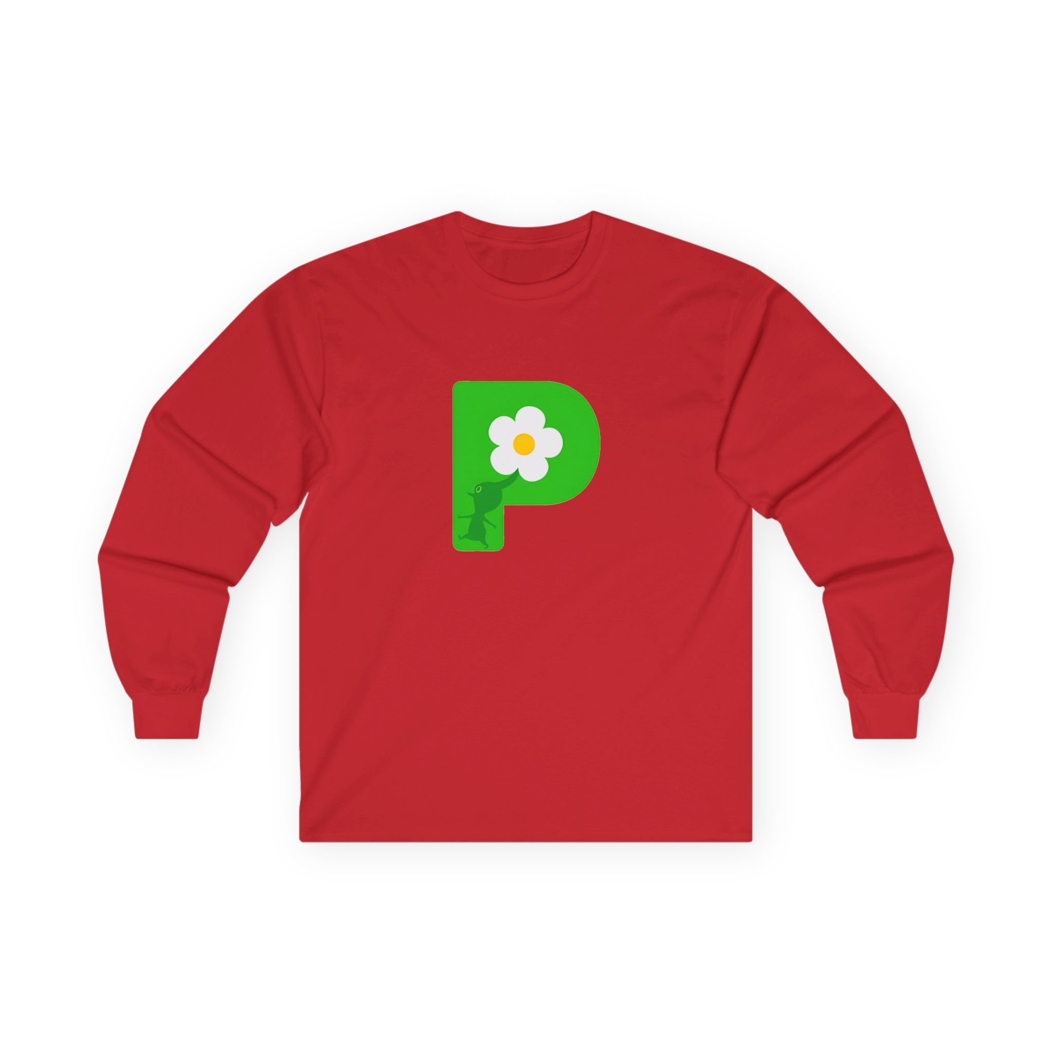 NTD Pikmin Logo Unisex Ultra Cotton Long Sleeve Tee - Image 27