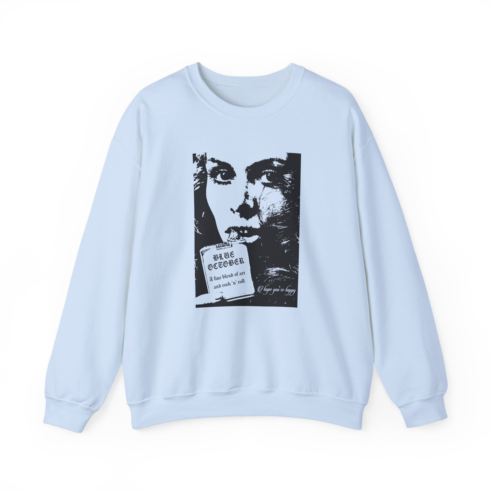 Blue October a Fine Blend Unisex Heavy Blend™ Crewneck Sweatshirt - Image 11