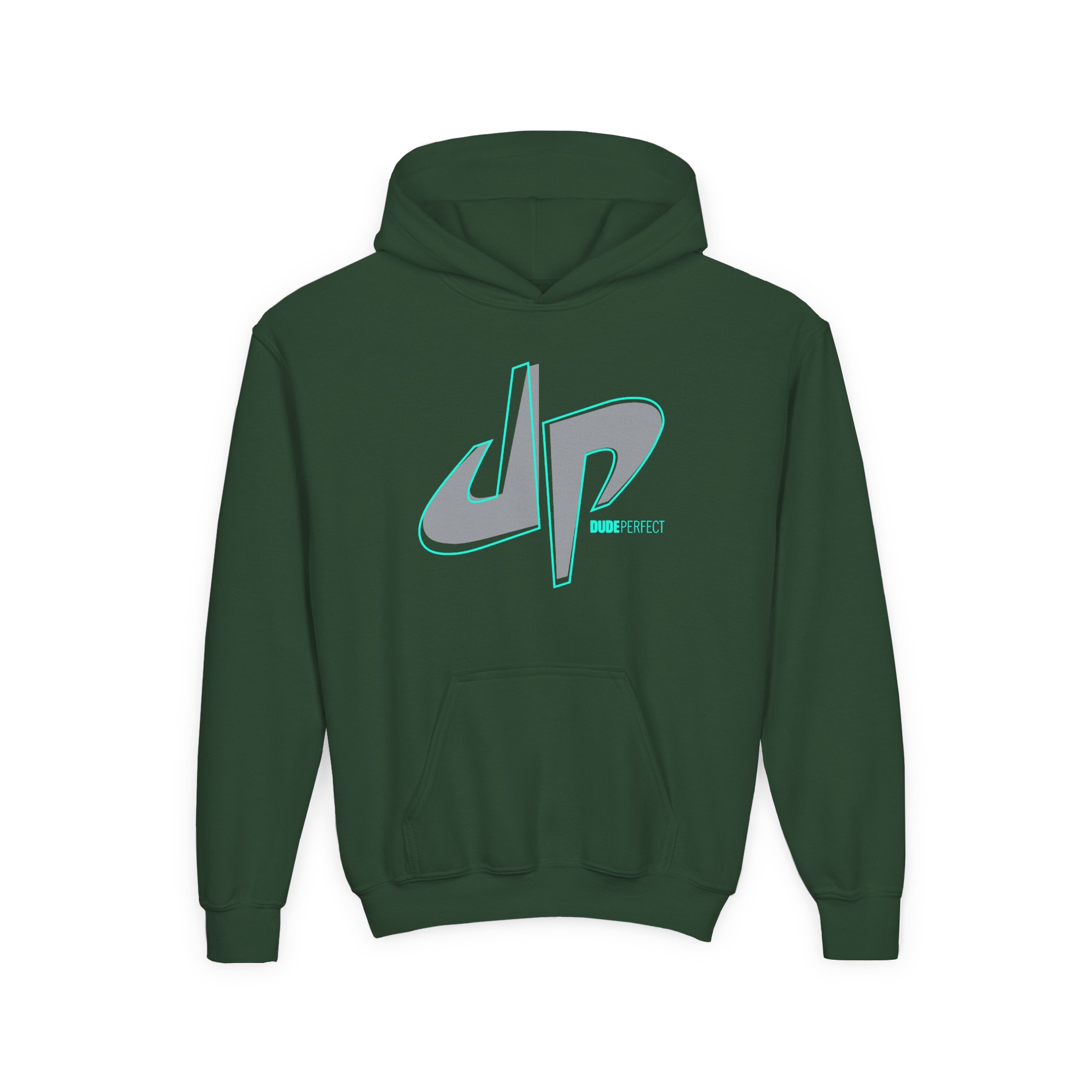 Dude Perfect Pound It Reflective Youth Heavy Blend Hooded Sweatshirt - Image 5