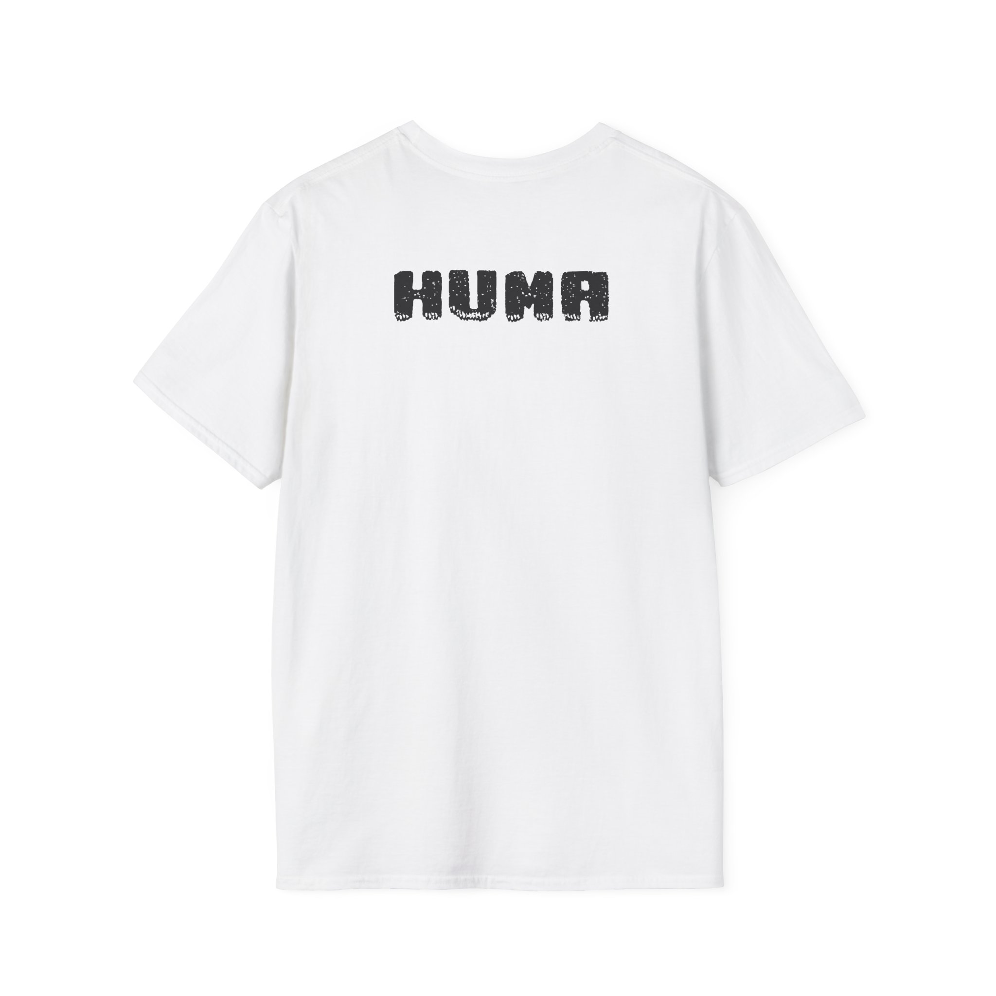 Daft Punk Human After All White Robot Unisex Softstyle T-Shirt - Image 2
