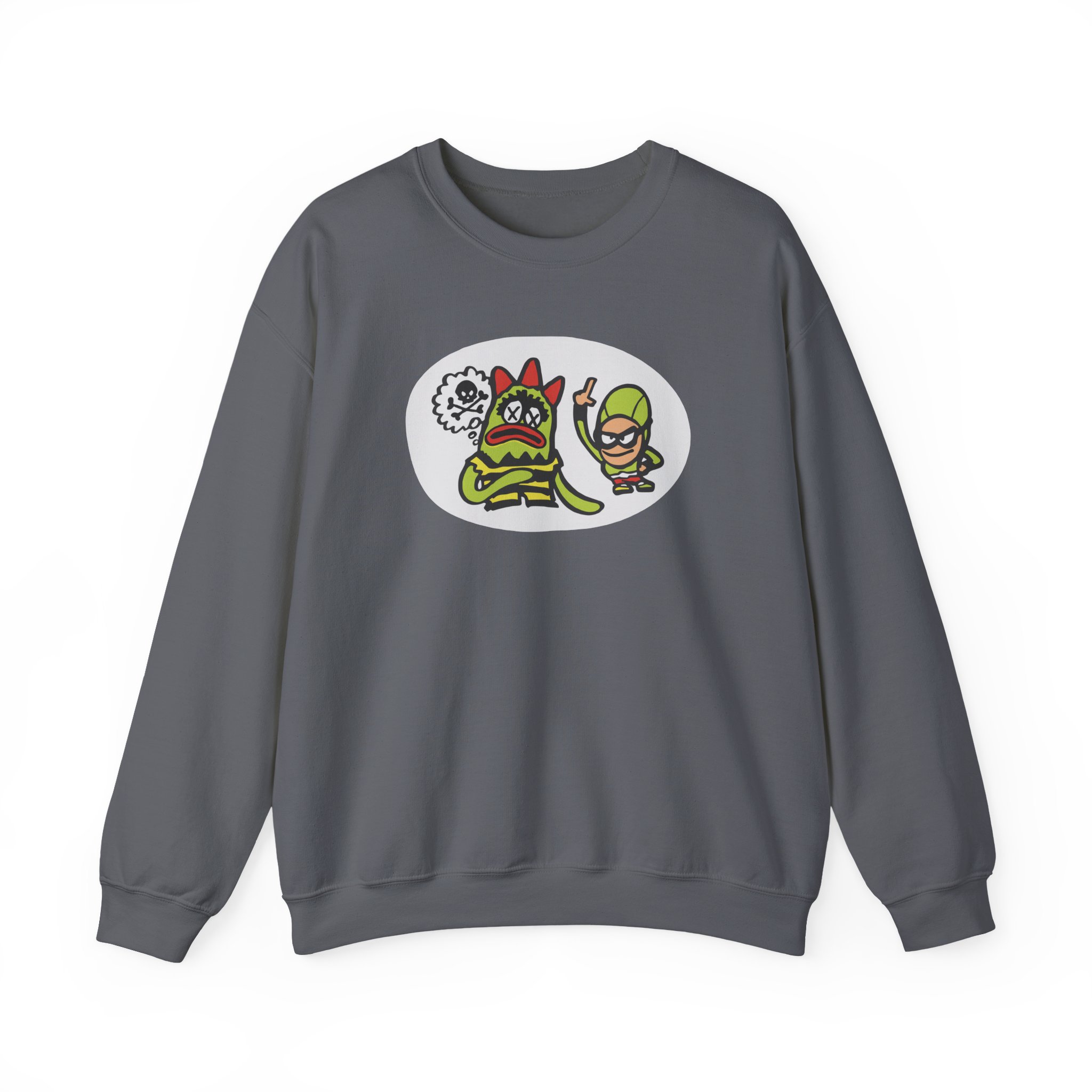 The Aquabats Bat Commander Unisex Heavy Blend™ Crewneck Sweatshirt - Image 17