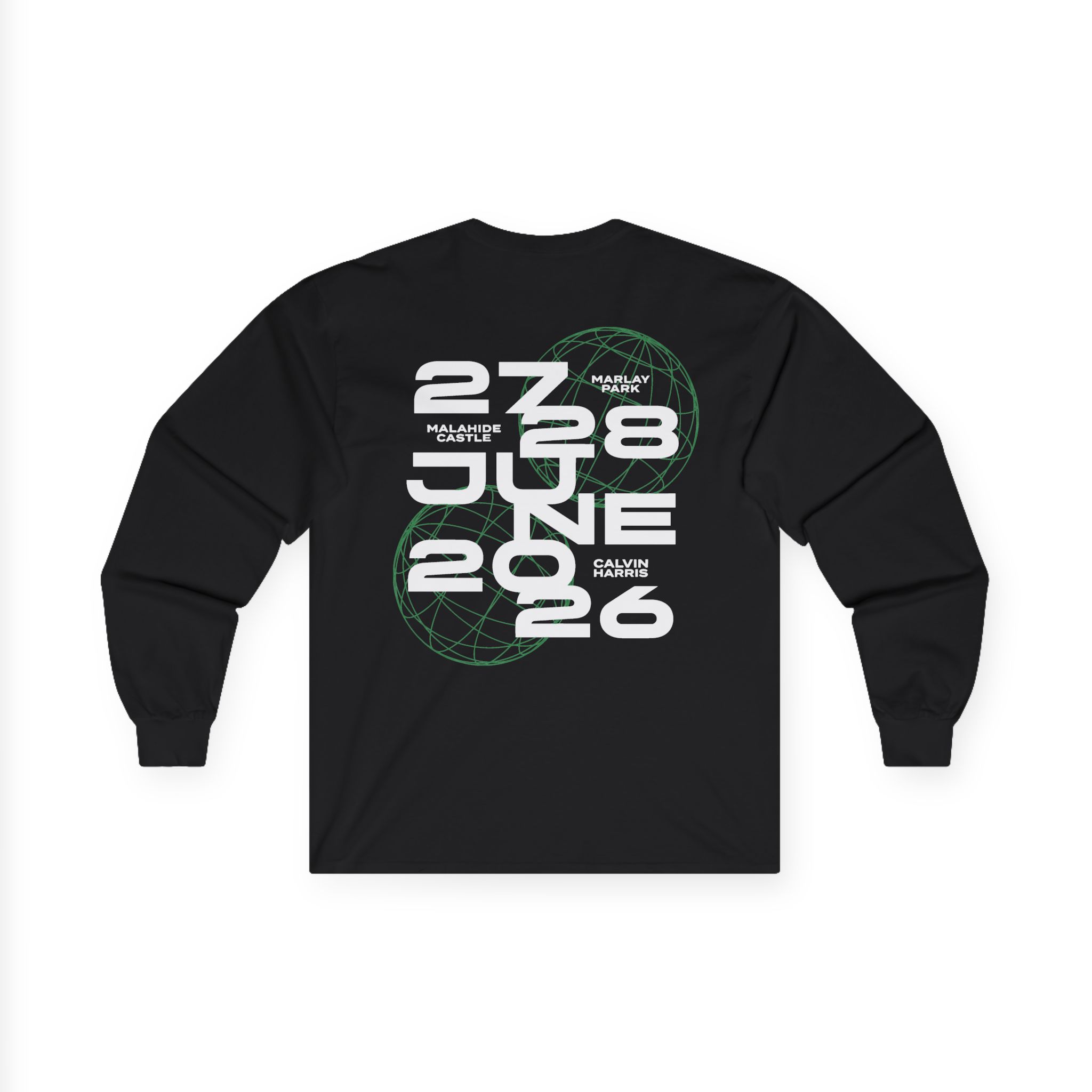 Calvin Harris Wireframe Marlay Park Unisex Ultra Cotton Long Sleeve Tee - Image 2