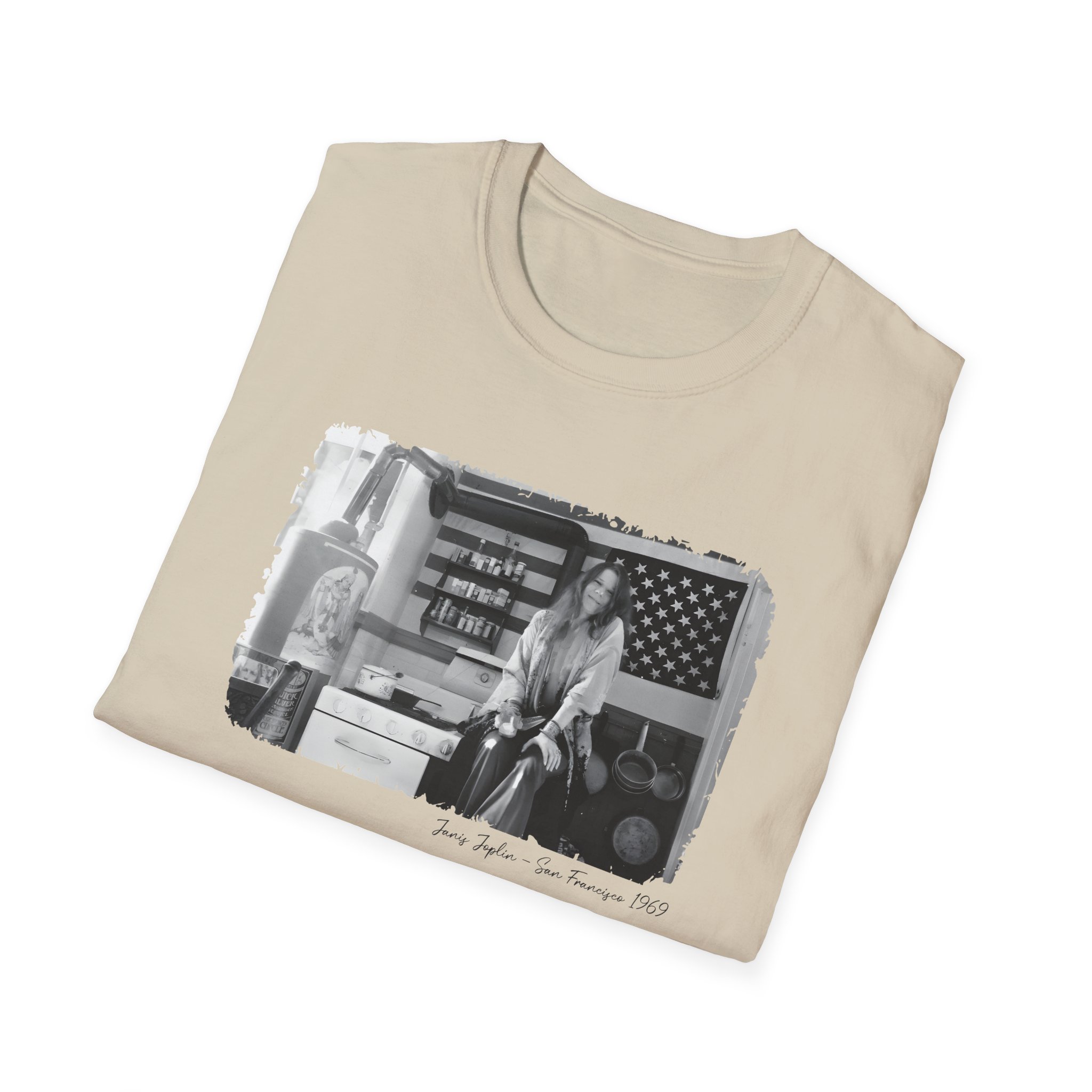 Janis in the Kitchen Unisex Softstyle T-Shirt - Image 12