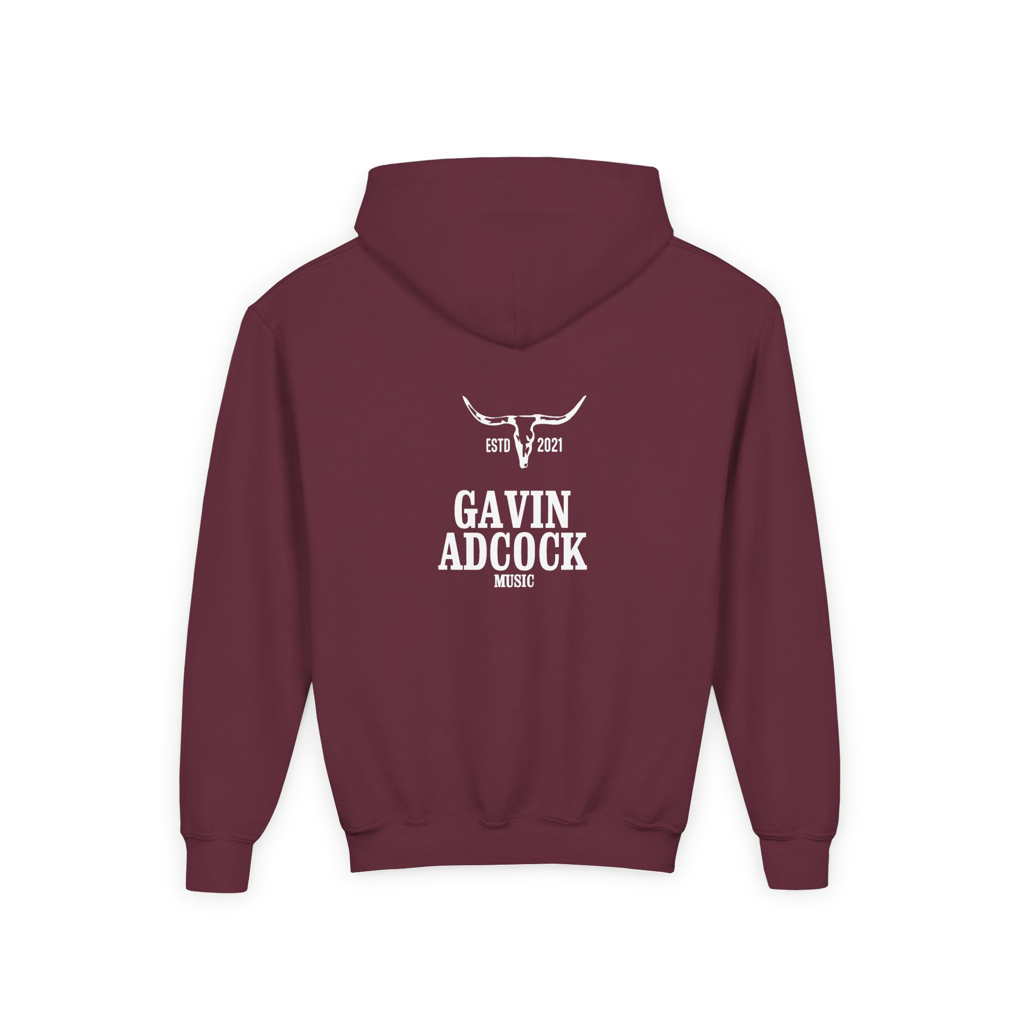 Gavin Adcock a Cigarette Smokin Youth Heavy Blend Hooded Sweatshirt - Image 4