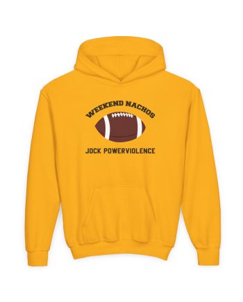 Youth Weekend Nachos Jock Heavy Blend Hooded Sweatshirt