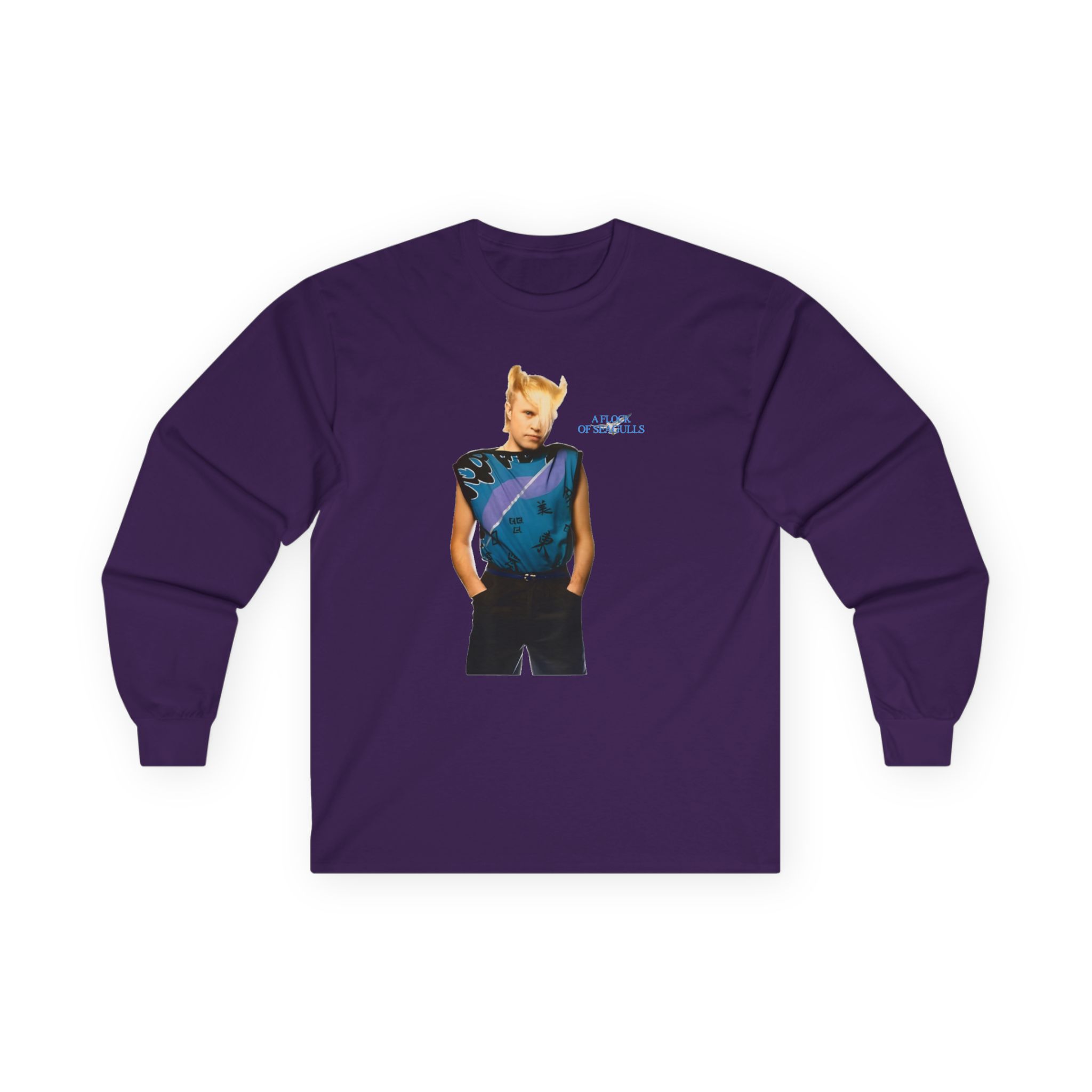 A Flock of Seagulls Mike Score Unisex Ultra Cotton Long Sleeve Tee - Image 9