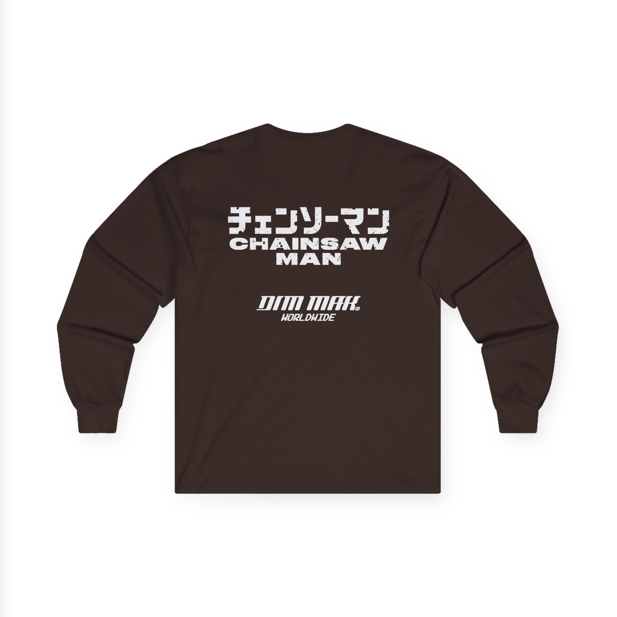 Chainsaw Man X Dim Mak Unisex Ultra Cotton Long Sleeve Tee - Image 4
