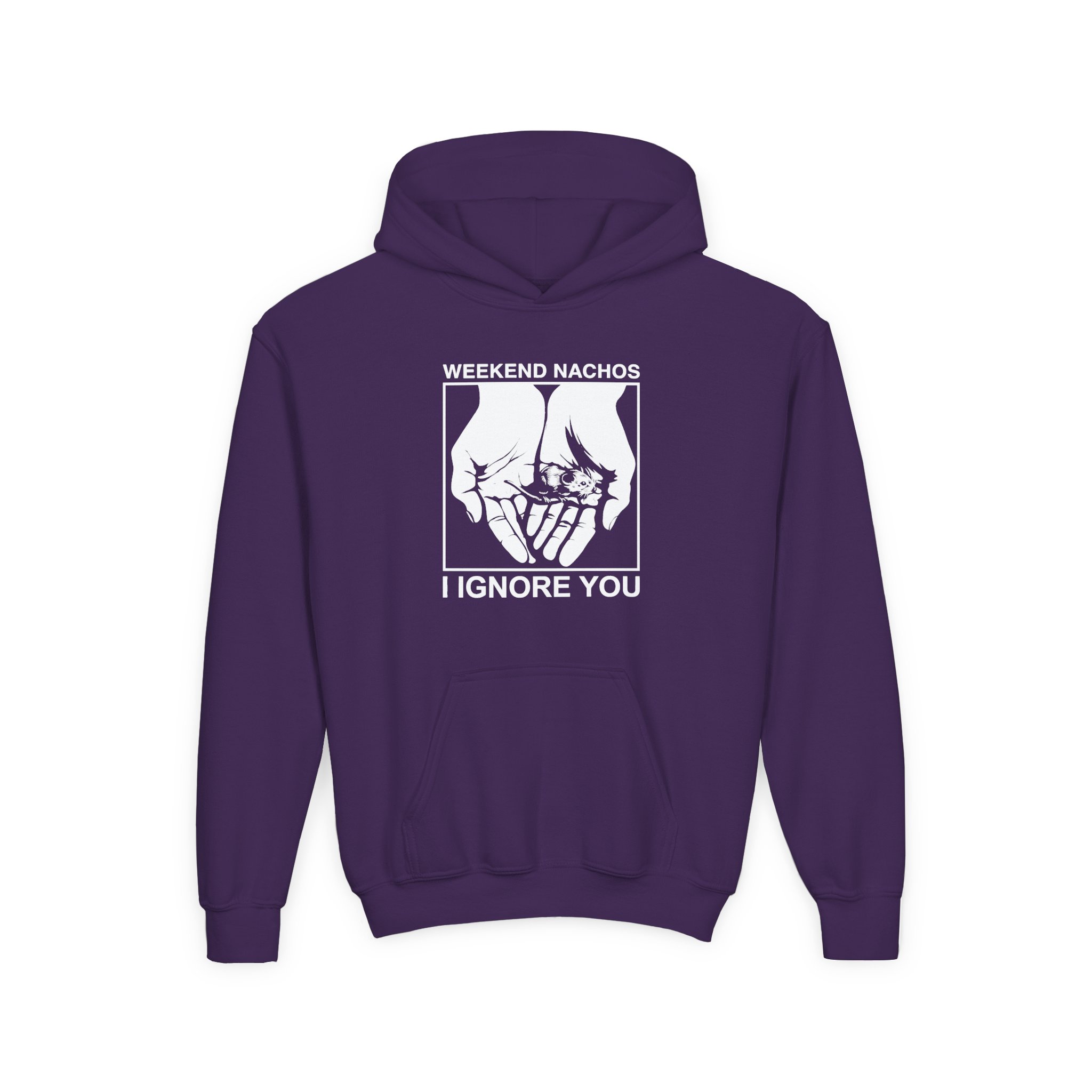 Youth Weekend Nachos Heavy Blend Hooded Sweatshirt - Image 11