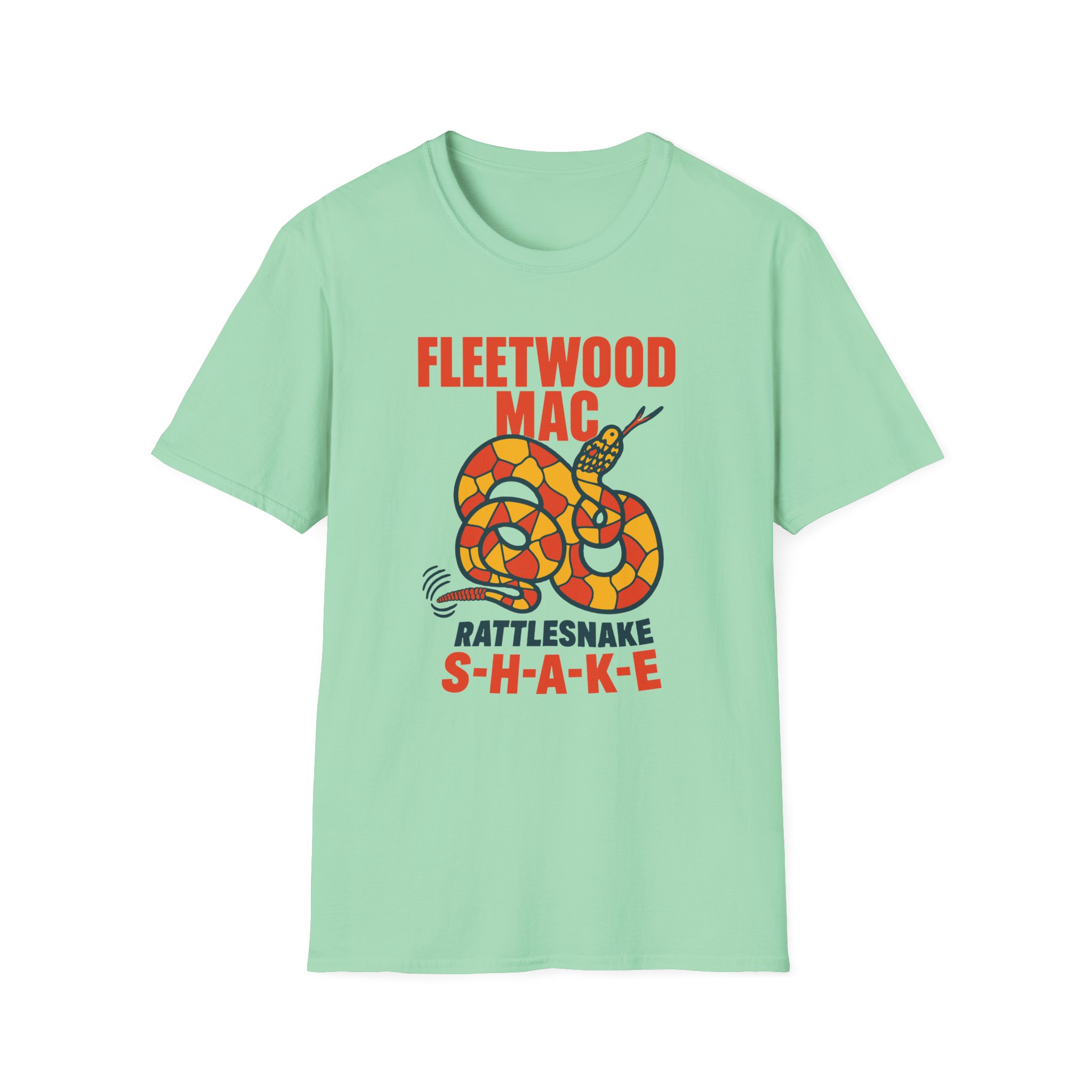 Fleetwood Mac Rattlesnake Shake Unisex Softstyle T-Shirt - Image 11
