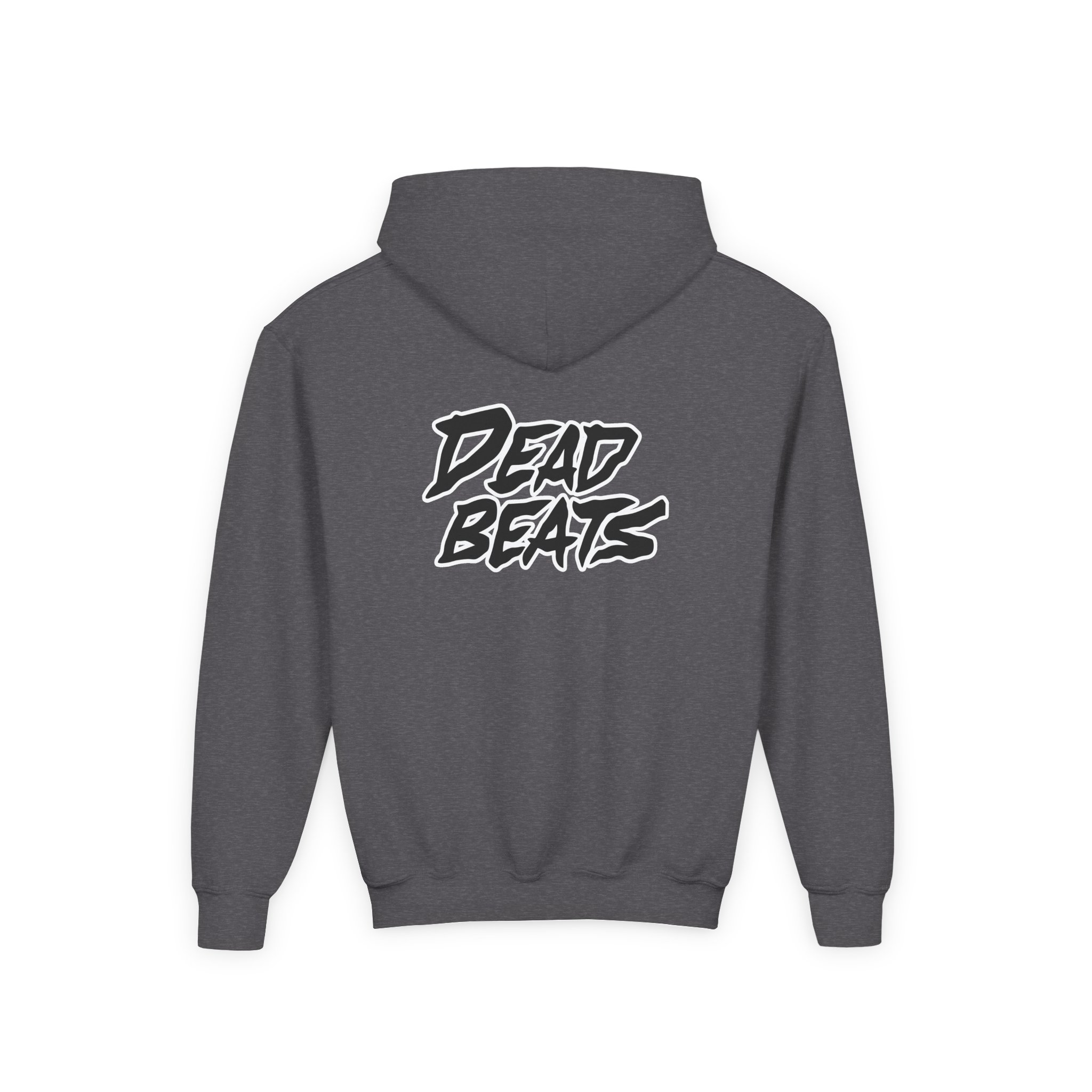 Deadbeats Logo Youth Heavy Blend Hooded Sweatshirt - Image 10
